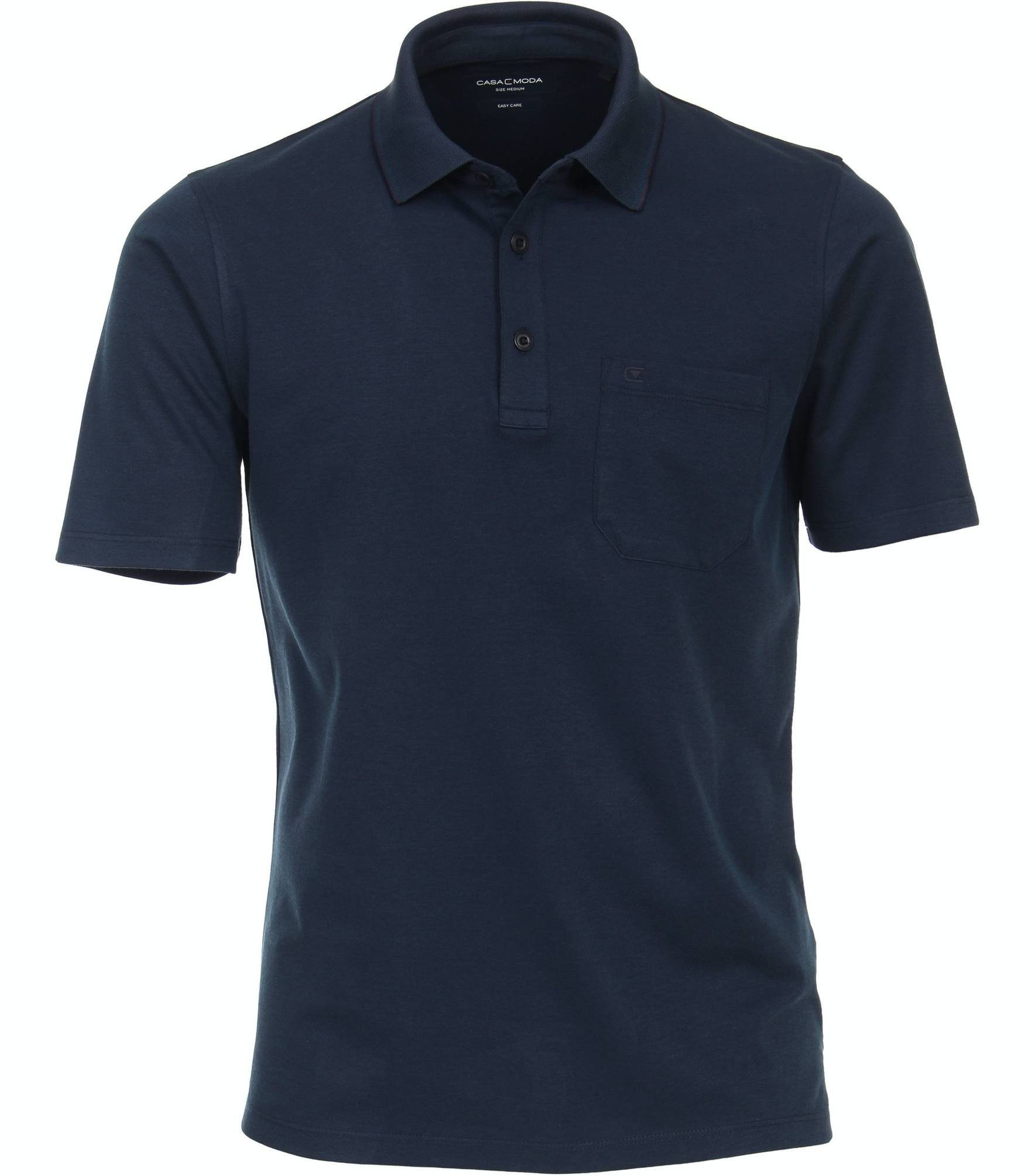 CASAMODA Poloshirt Polo-Shirt unifarben günstig online kaufen