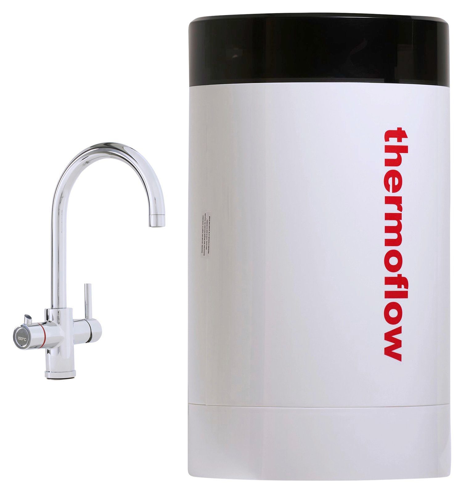 Thermoflow Untertisch-Trinkwassersystem Thermoflow 100R, für kochendes Wasser, Komplett-Set, 5 Liter Boiler inklusiver Armatur