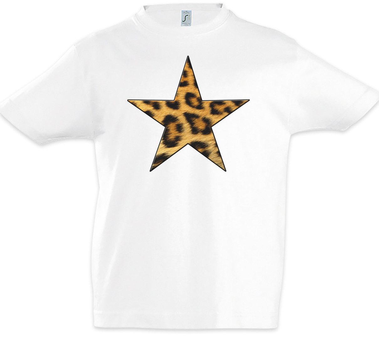 Print-Shirt Rockabella Star II Kinder T-Shirt Tattoo Nautical Rockabilly Jaguar