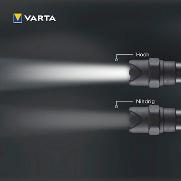 VARTA Taschenlampe Indestructible F20 Pro 6 Watt LED, wasser- und staubdicht, stoßabsorbierend, eloxiertes Aluminium Gehäuse