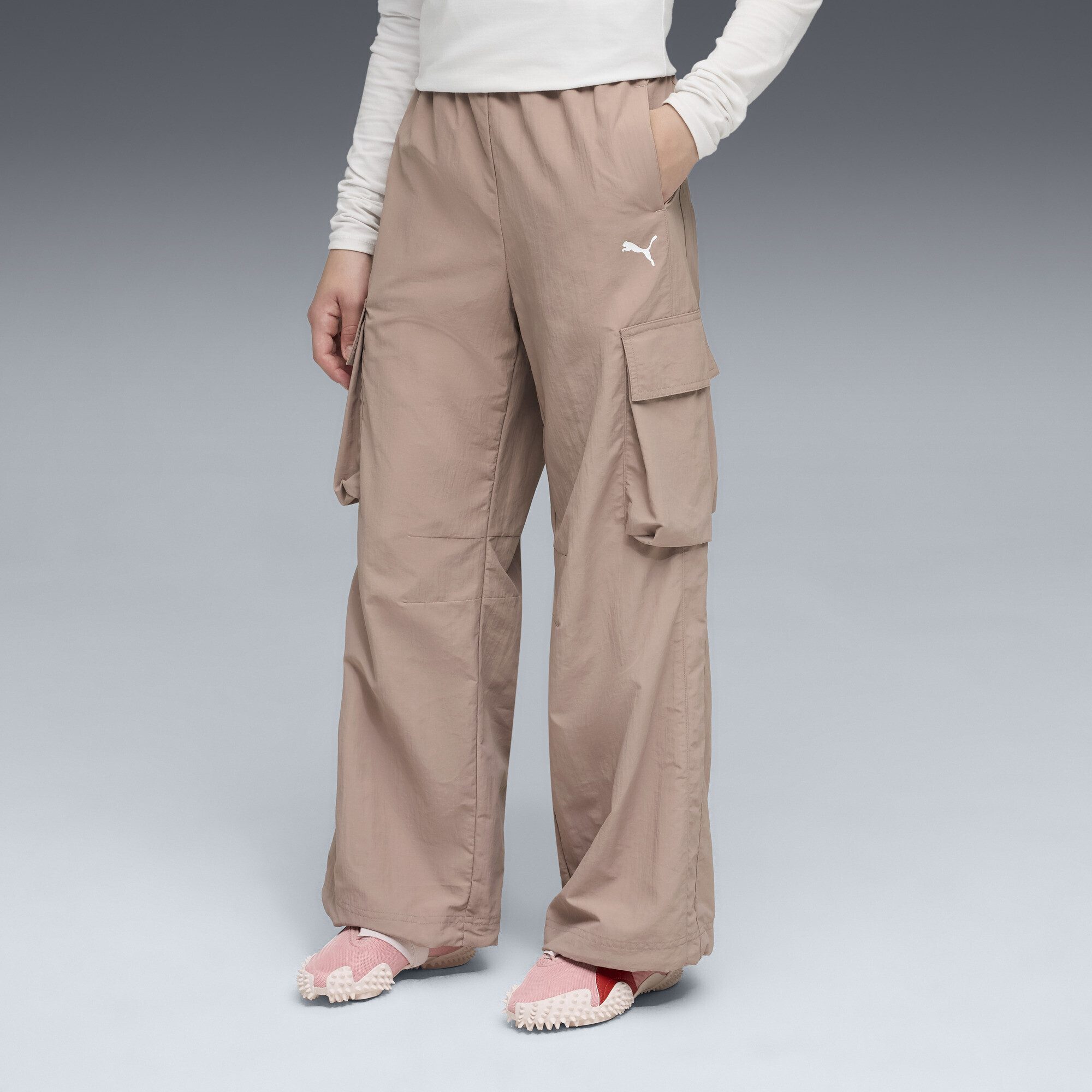 PUMA Sporthose T7 Relaxed Cargohose Mädchen