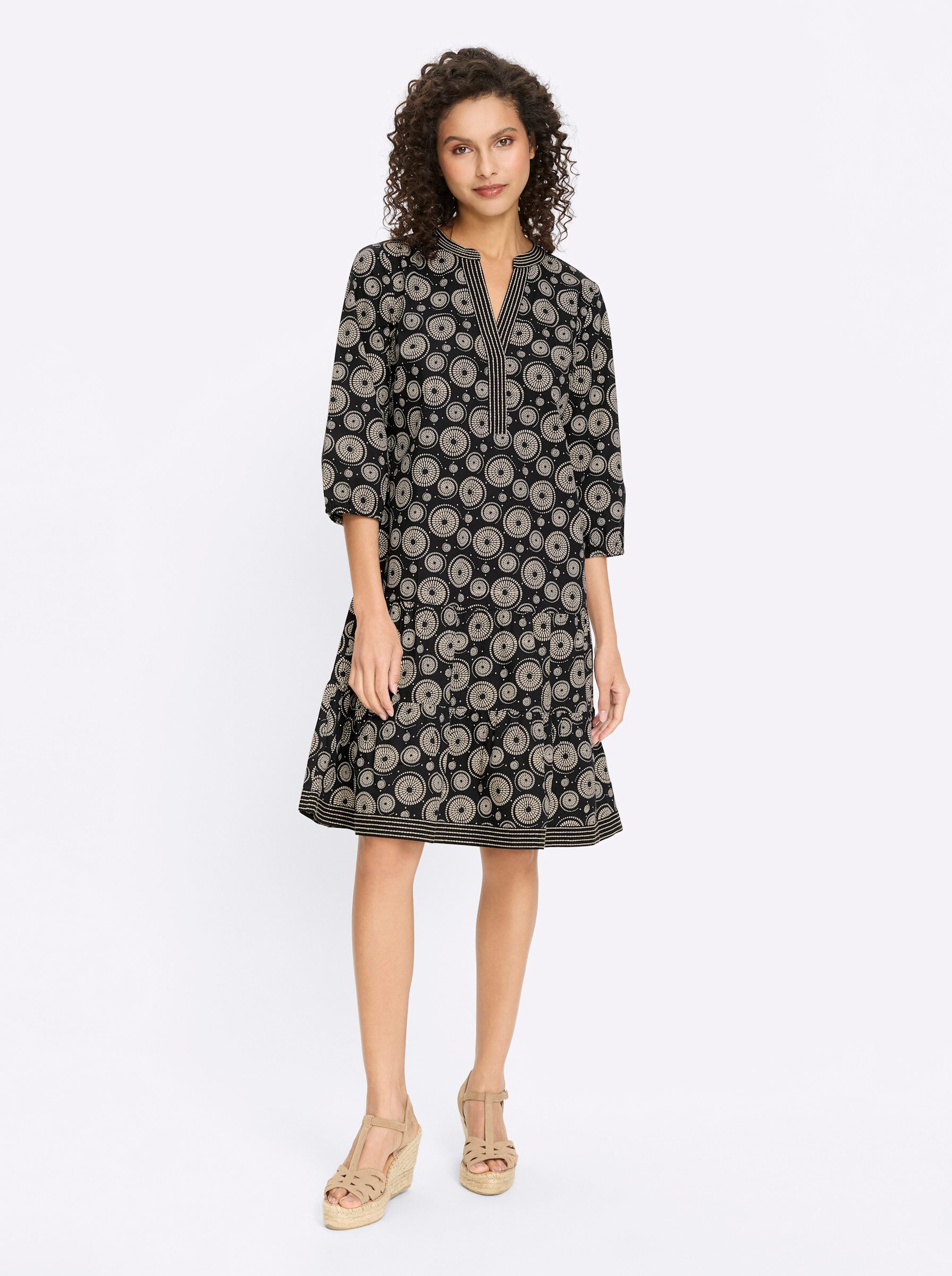 heine Etuikleid Druck-Kleid günstig online kaufen