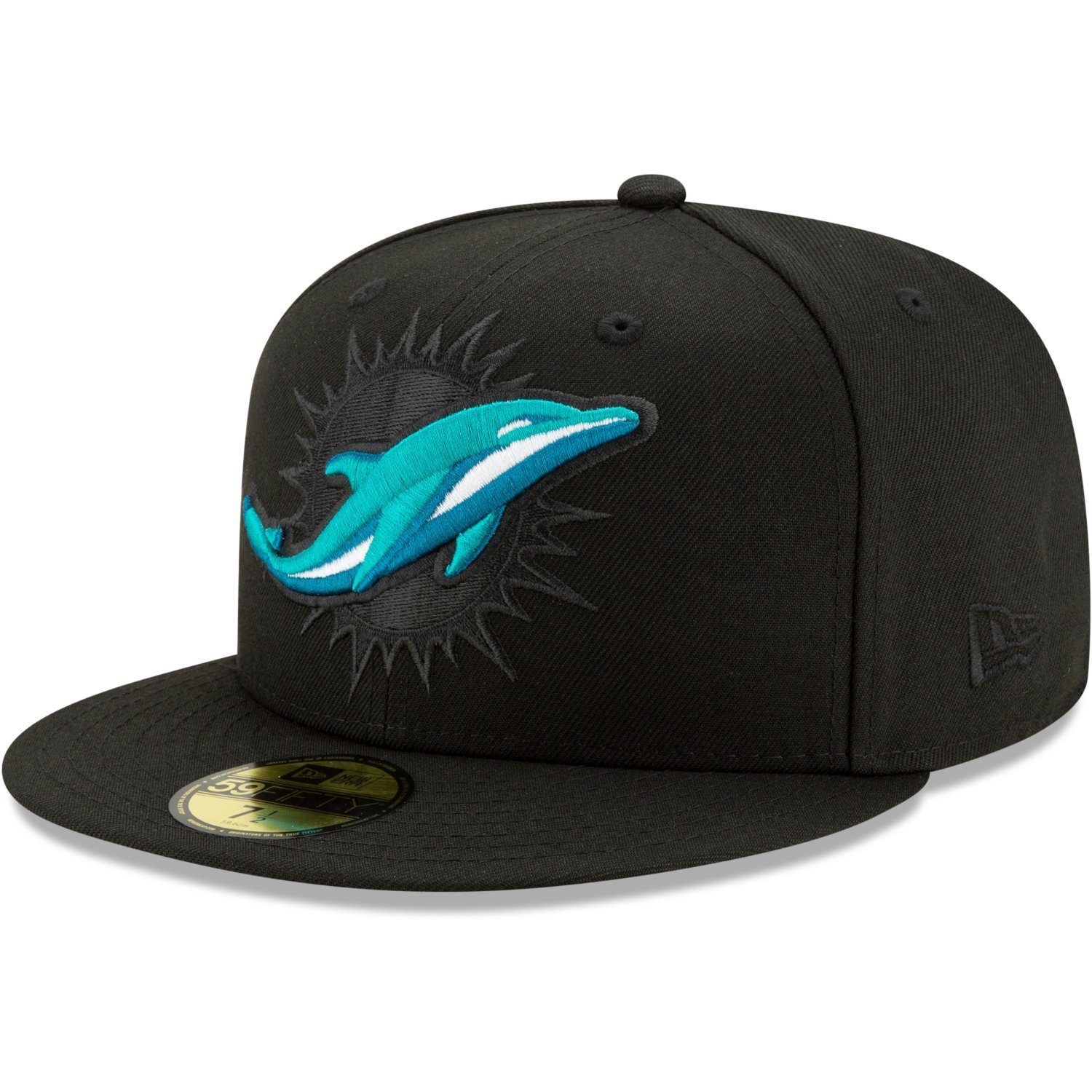 Miami New NFL 59Fifty Era Fitted ELEMENTS 2.0 Dolphins Cap