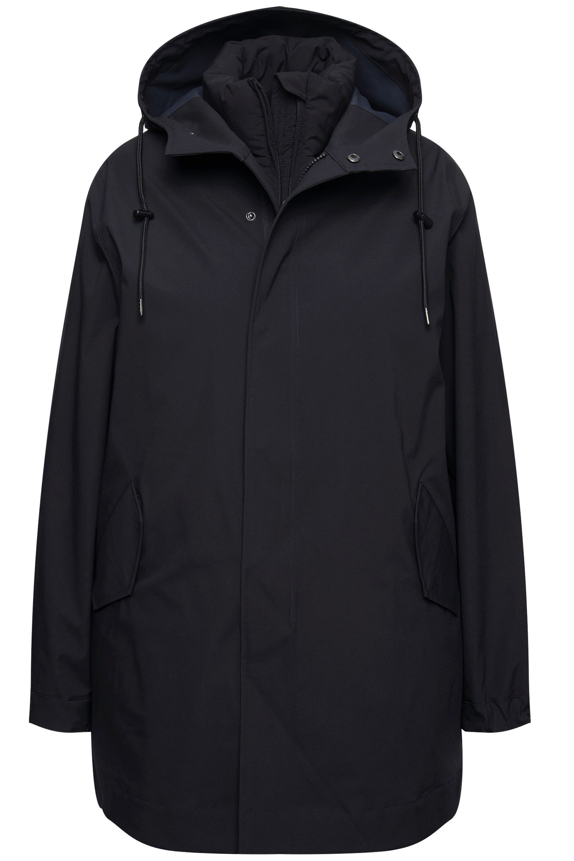 Ulla Popken Funktionsjacke HYPRAR 3-in1-Funktionsjacke A-Linie günstig online kaufen