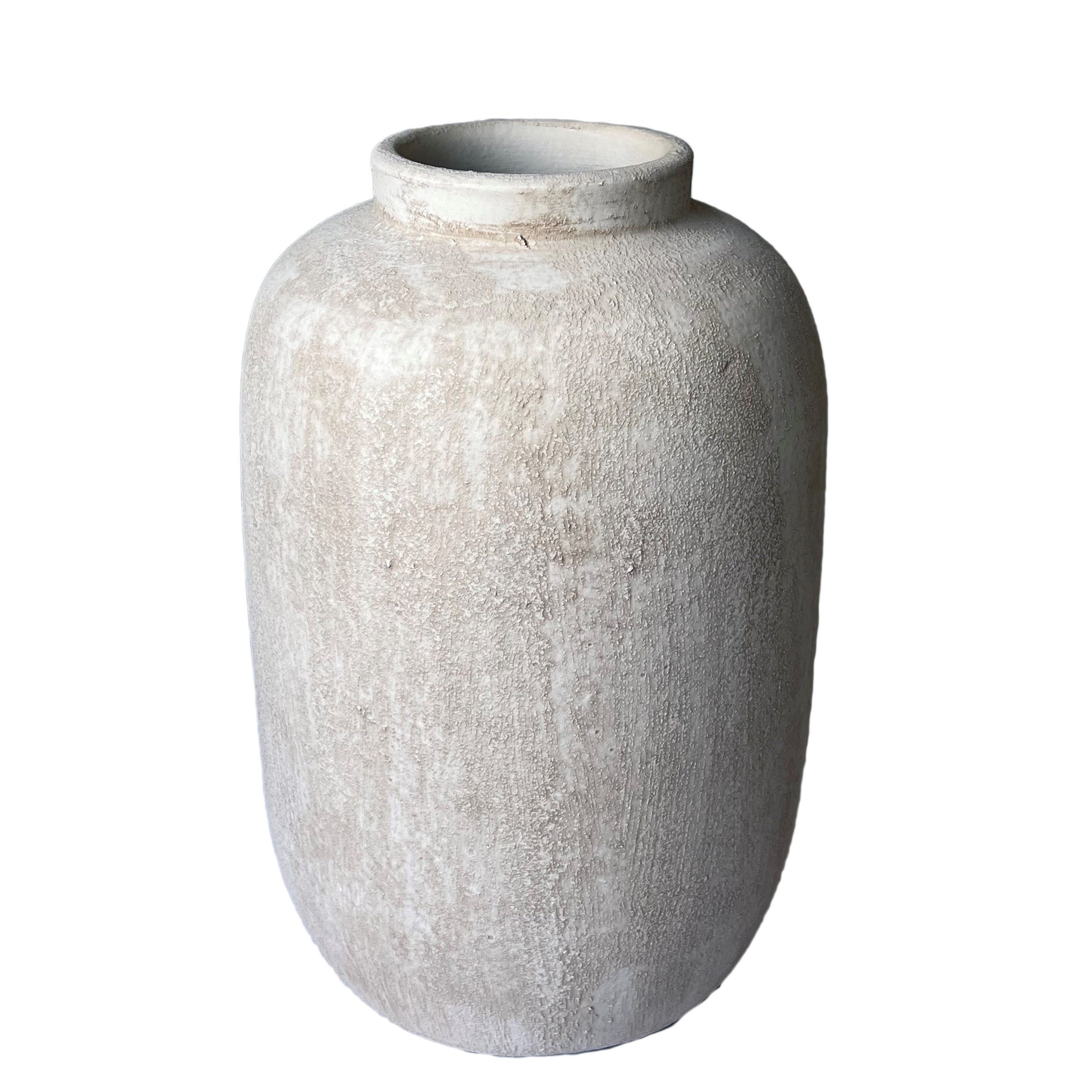 CreaFlor Home Bodenvase Grau, Durchmesser 28 günstig online kaufen
