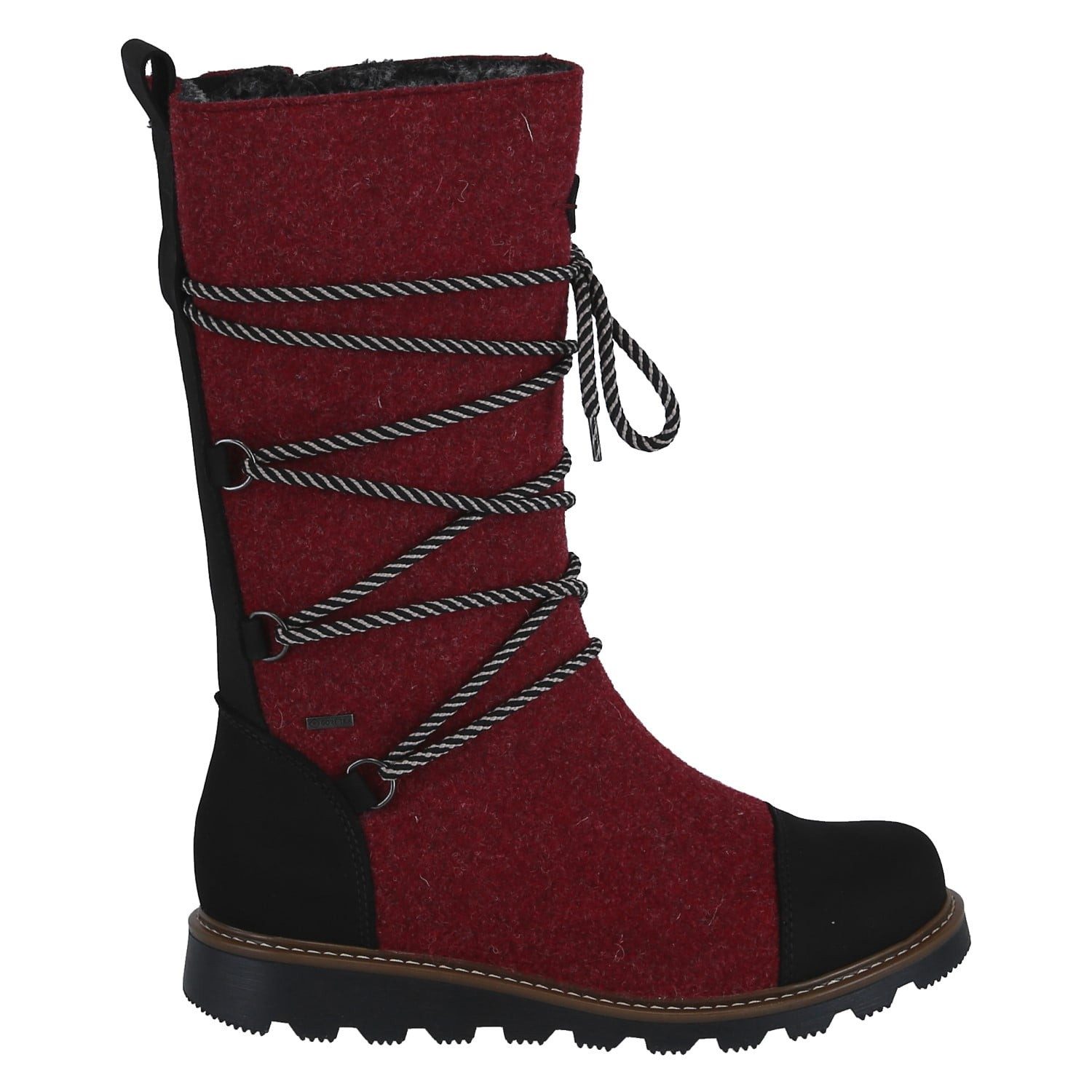 Pomar Ruka GTX (Filzstiefel, wasserdicht, extrem warm) rot Damen Winterstie günstig online kaufen