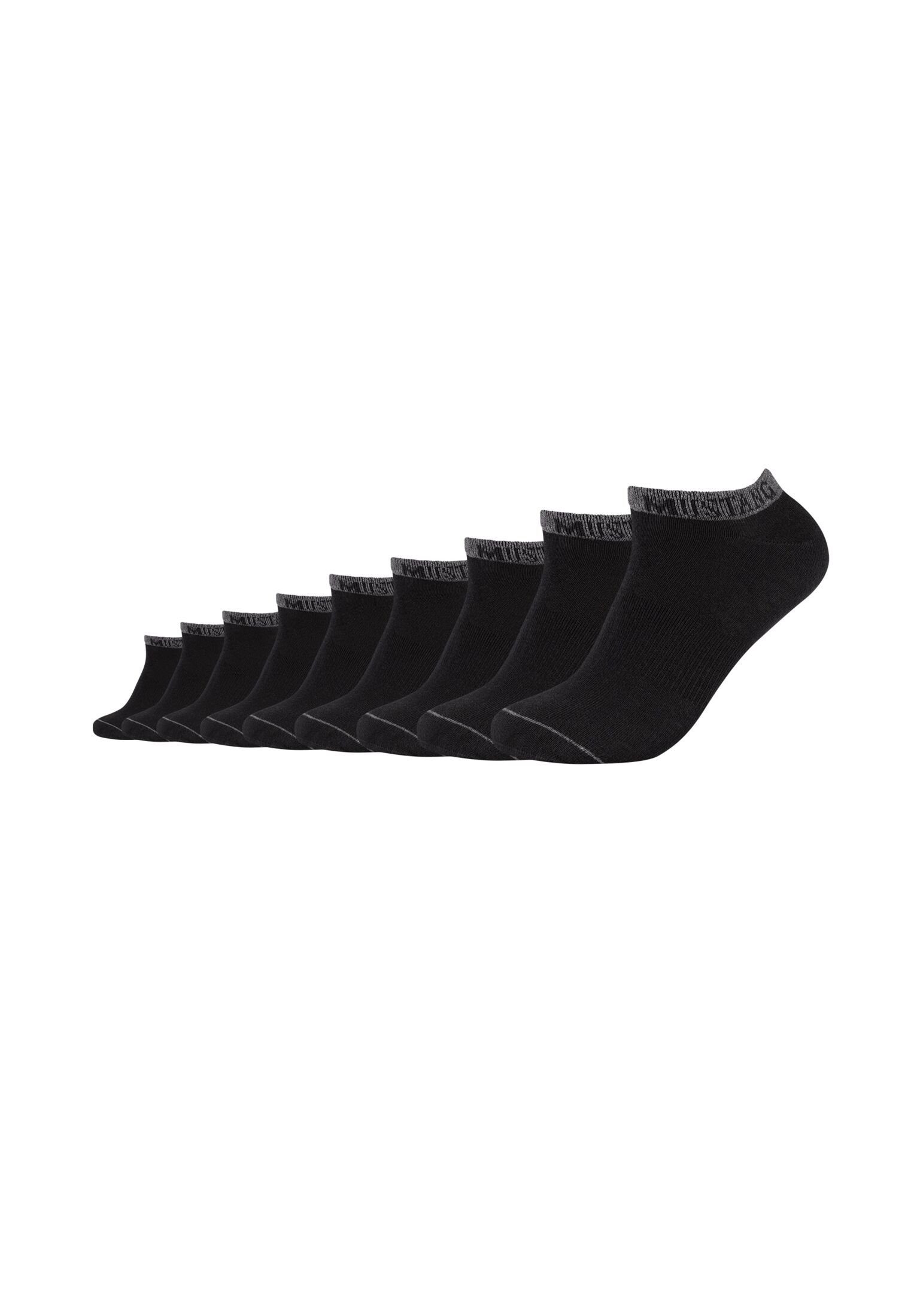 MUSTANG Sneakersocken Sneakersocken 9er Pack black