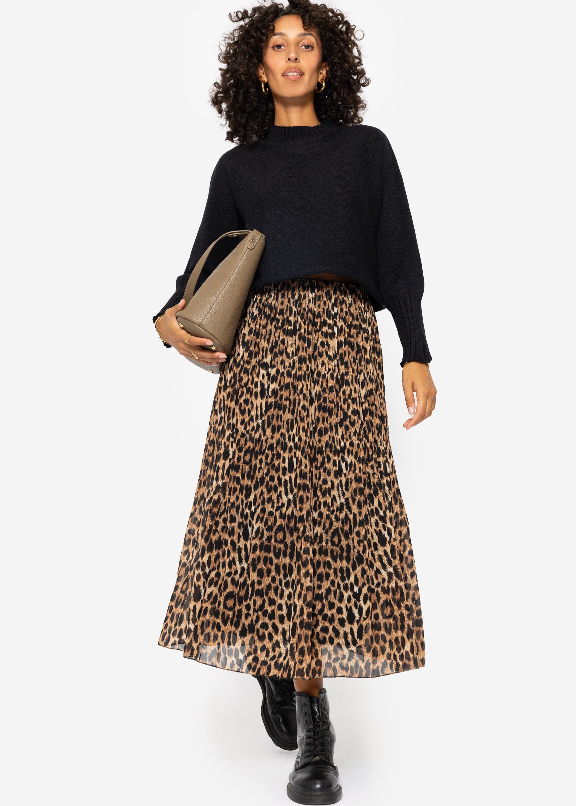 SASSYCLASSY Strickpullover Oversize Strickpullover Damen kurz günstig online kaufen
