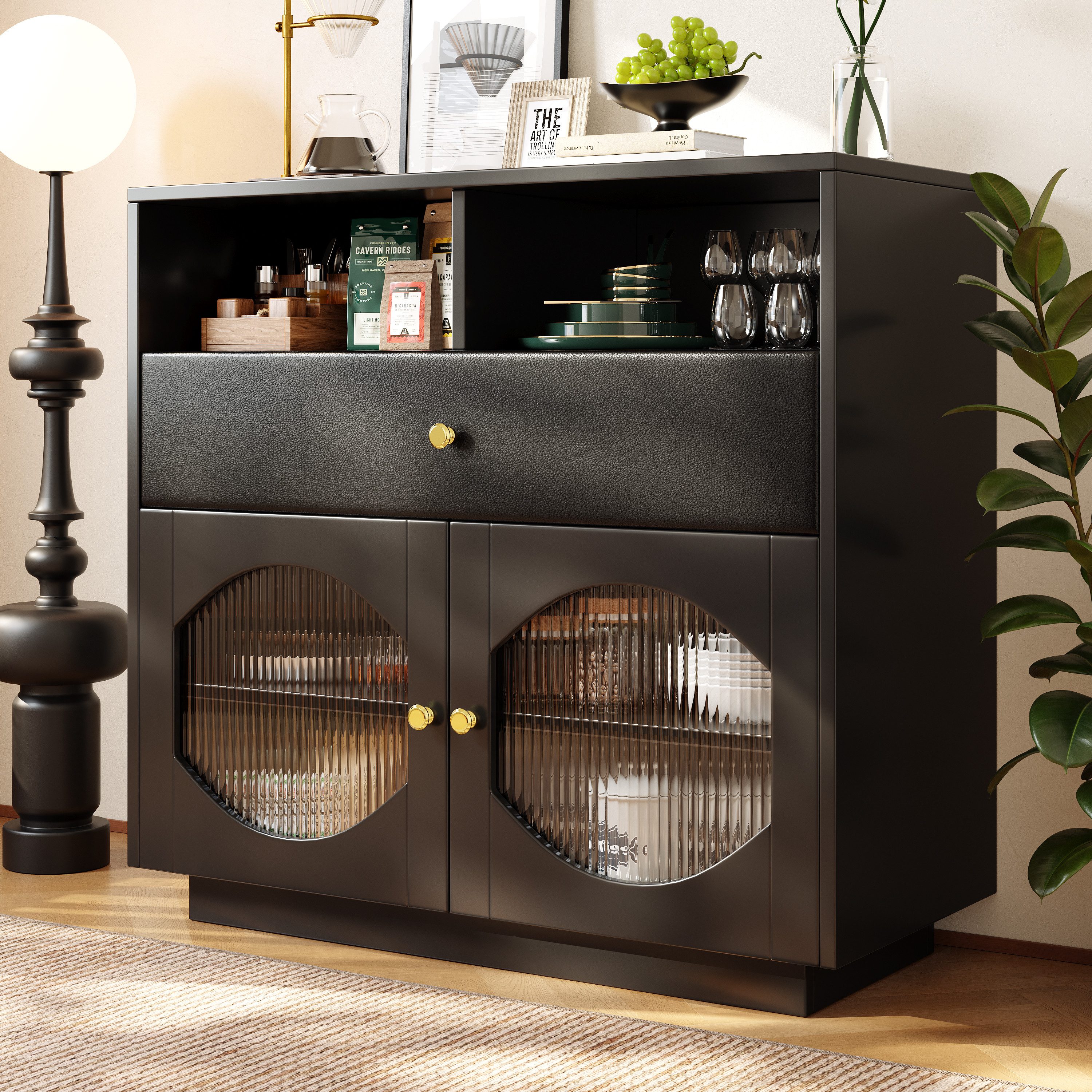 MODFU Sideboard Aufbewahrungsschrank mit ausreichend Stauraum günstig online kaufen