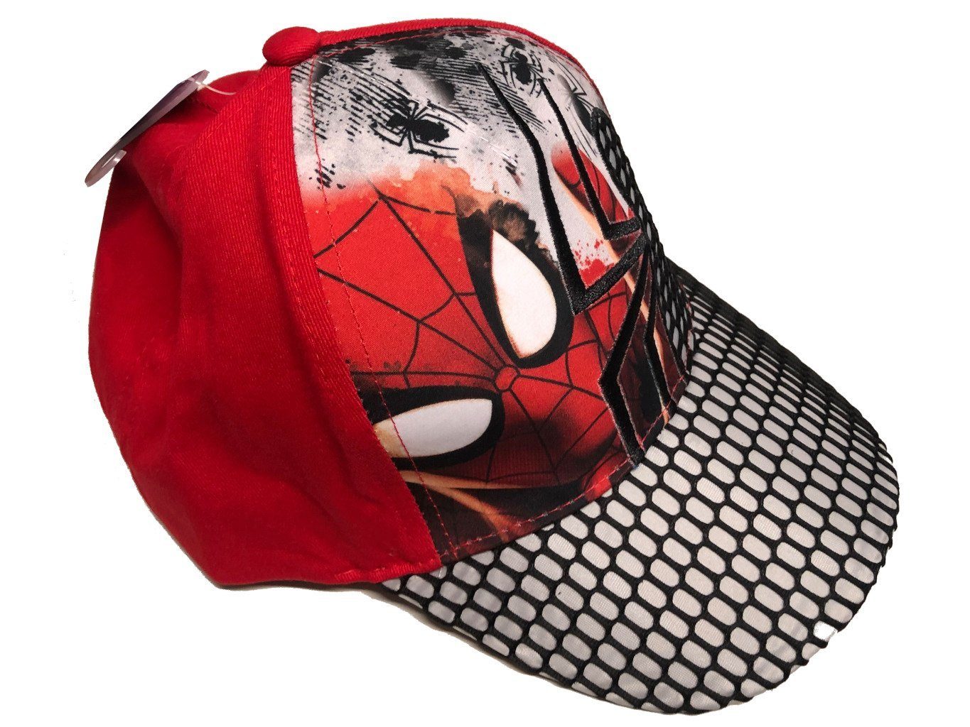 Sun City Baseball Cap Spiderman Cap Basecap Kappe Gr. 52 /54 Base Cap Käppi Baseball Mütze
