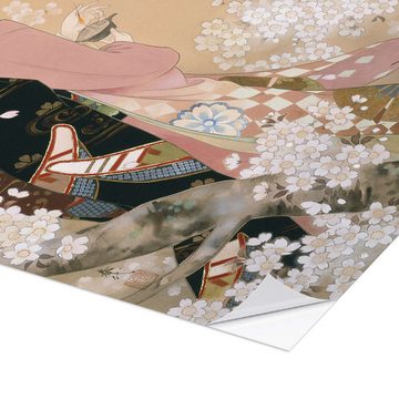 Posterlounge Wandfolie Haruyo Morita, Hana Akari, Orientalisches Flair Malerei