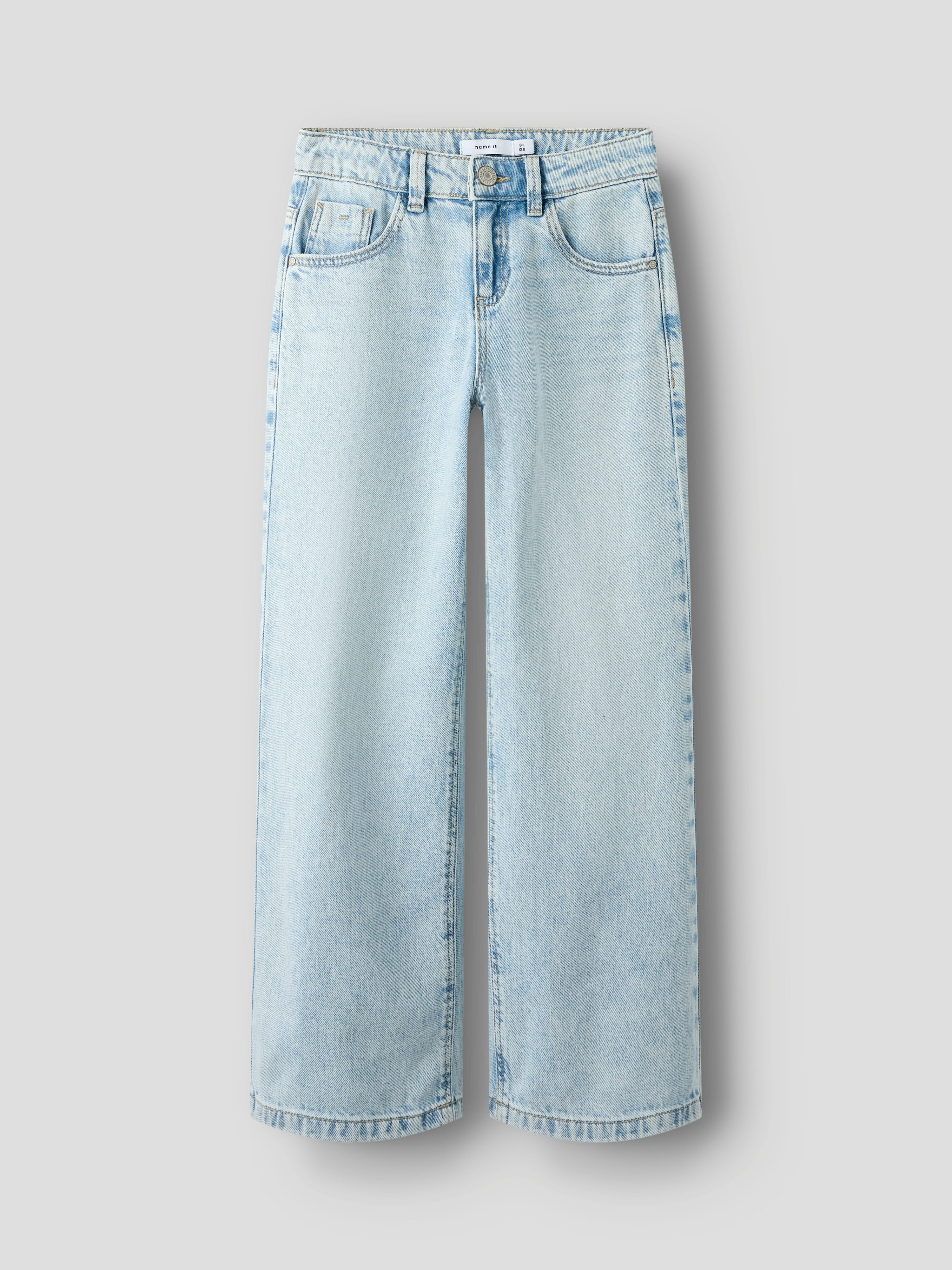 Weite Jeans NKFROSE für Mädchen mit weitem Bein und klassischem Sitz