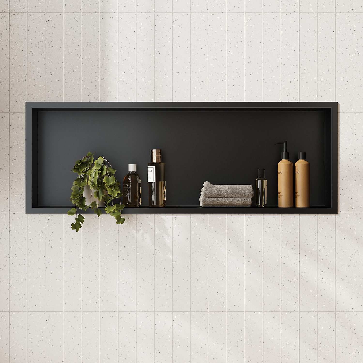 SONNI Duschwand Wandnische,Badezimmer/Küche/Wohnzimmer verfügbar,In die Wan günstig online kaufen
