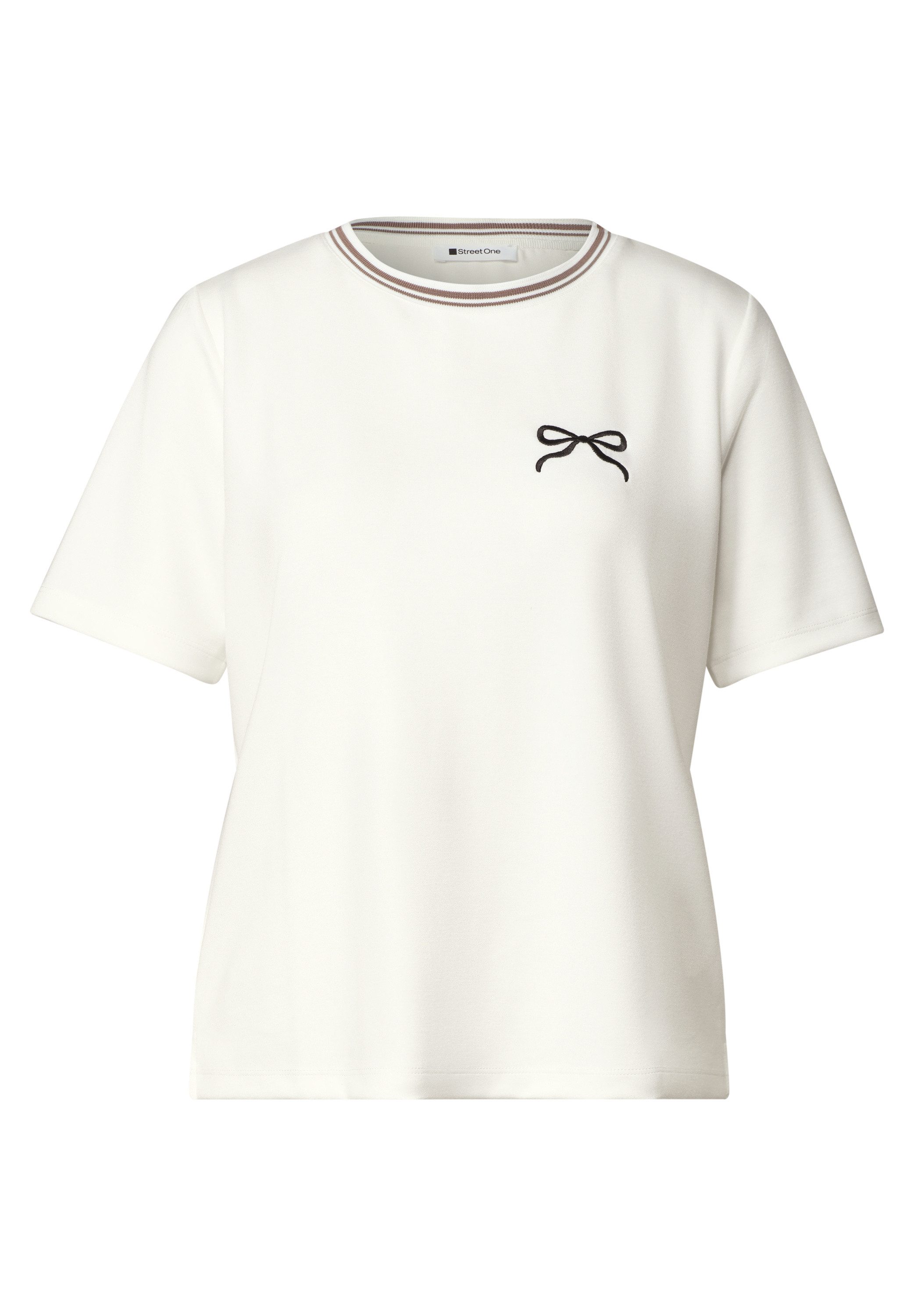 STREET ONE T-Shirt mit Rundhalsausschnitt – Bild 4 von 5