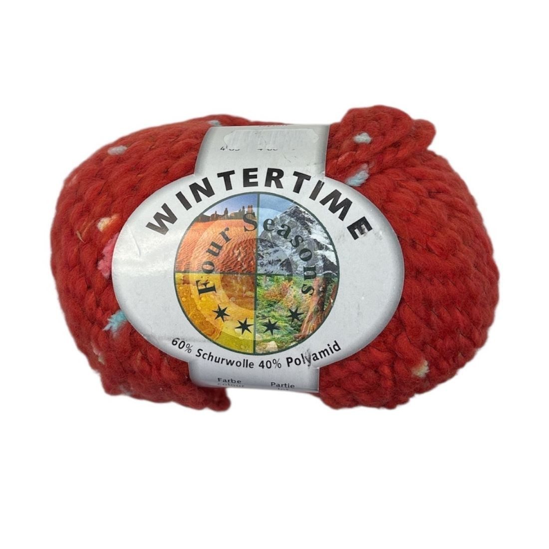 Gründl Wintertime Four Seasons Effektgarn, 80 m (Knäuel, 1), farbige Knubbel, 3 Farben