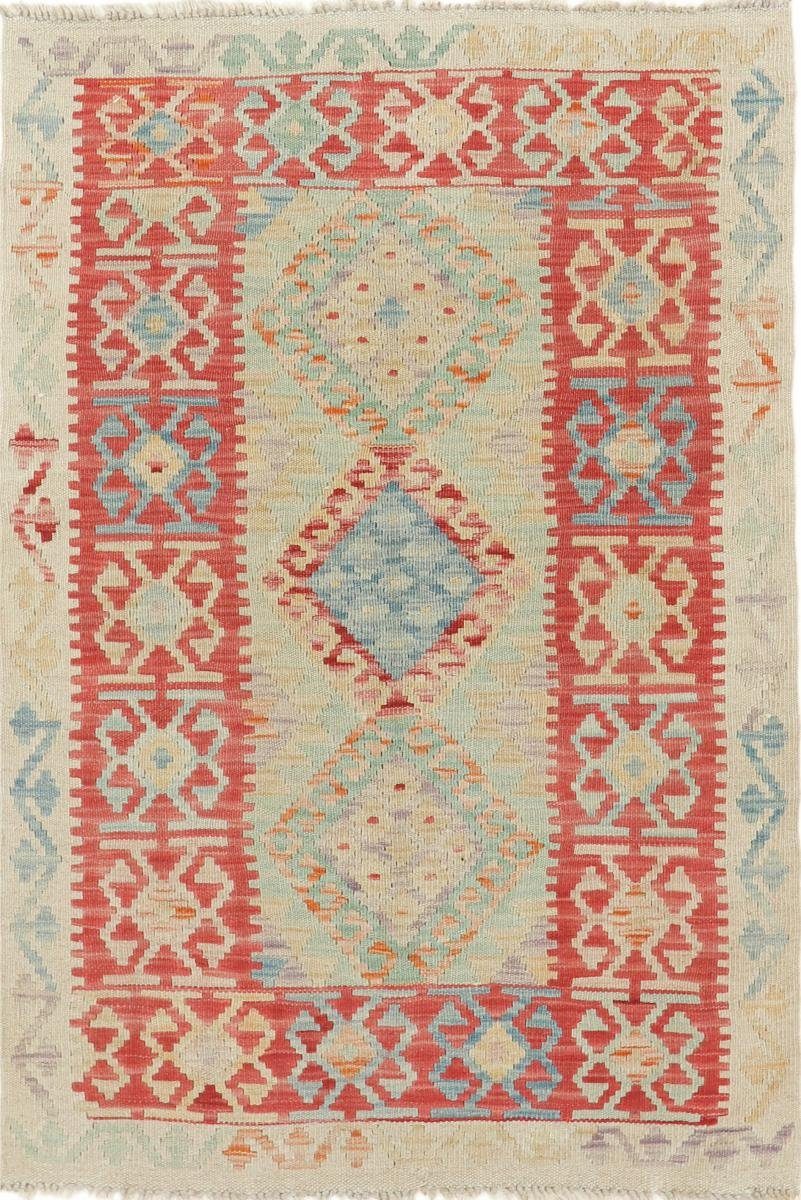Orientteppich Kelim Afghan 83x123 Handgewebter Orientteppich, Nain Trading, rechteckig, Höhe: 3 mm