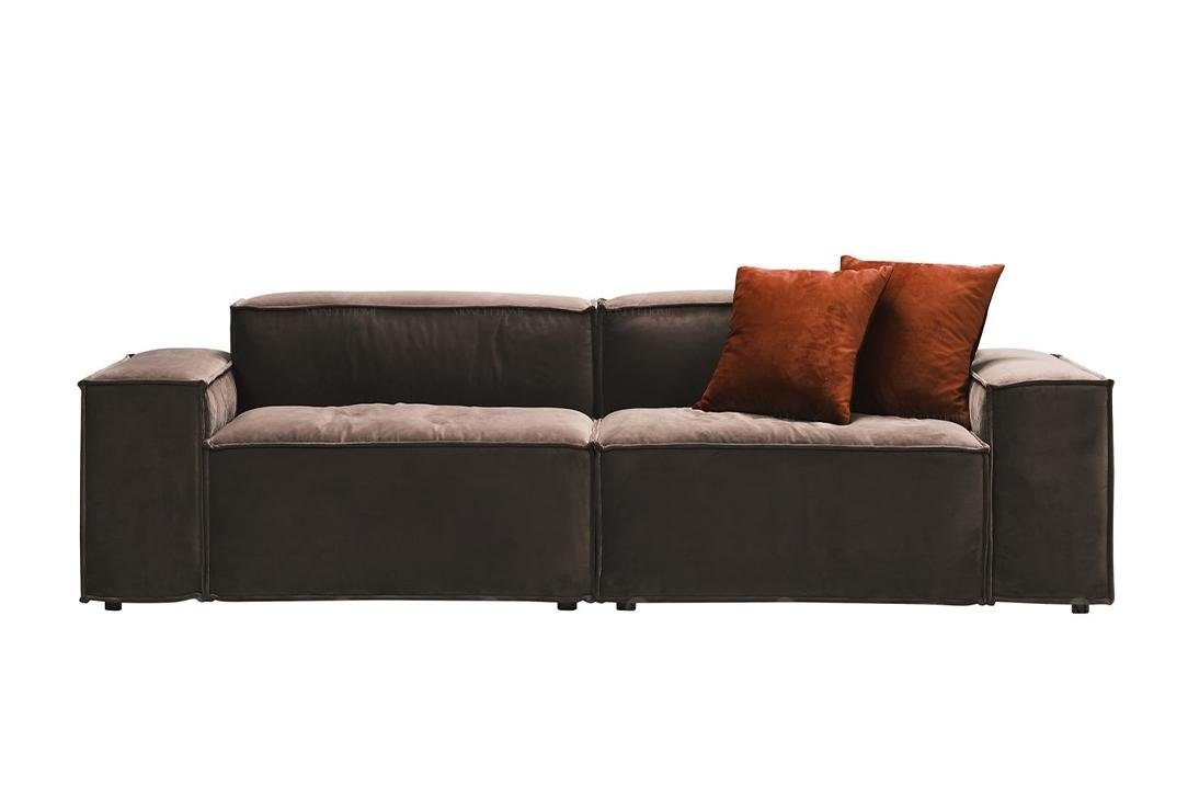 Sessel), Nur Dreisitzer Sessel JVmoebel Set + Made 3 (2-St., Couch Grau Wohnzimmer-Set Europa Sofagarnitur Couchgarnitur, in Sitzer
