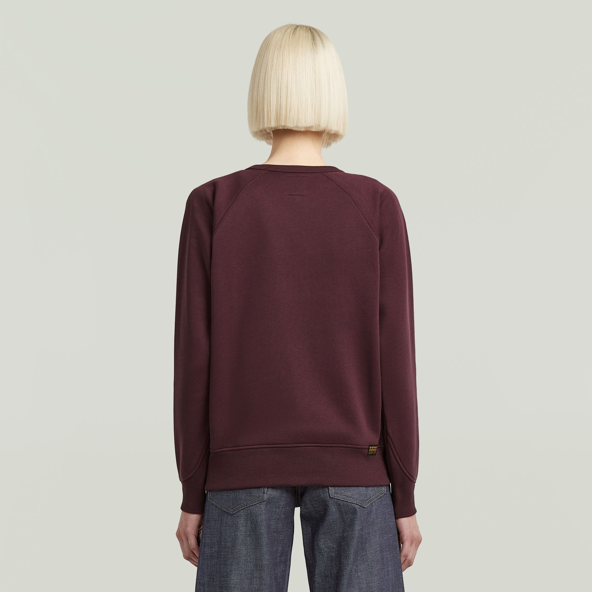 G-STAR Sweatshirt Premium core 2.0 mit Einsatz am Ausschnitt günstig online kaufen