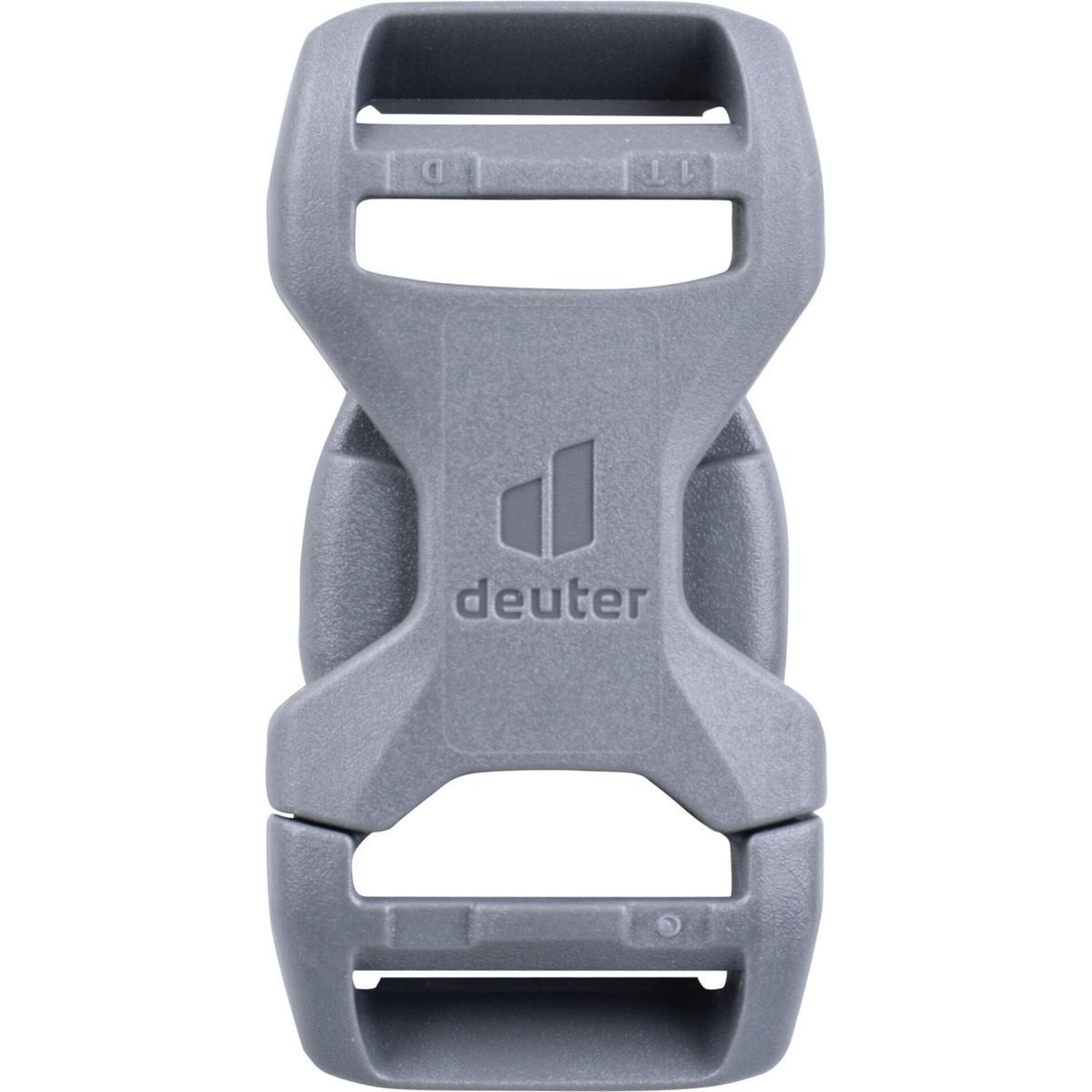 deuter Packsack Buckle 16D - Hi/Tr/Al, Vielseitige Ersatzschließe für Rucksäcke, umweltfreundlich und