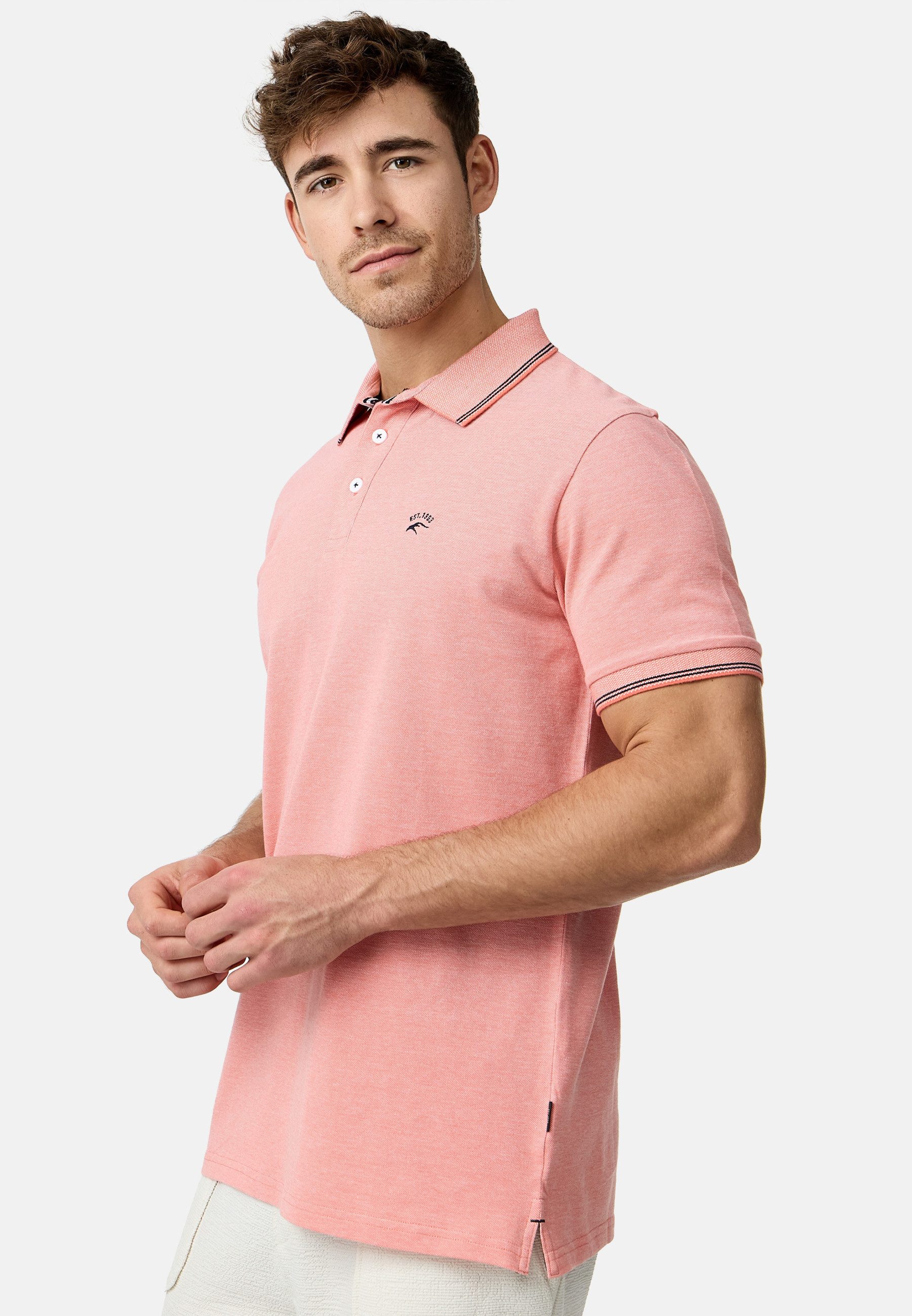 Indicode Poloshirt Herren INSan Jose Polo Shirt Herrenshirt 100% Baumwolle