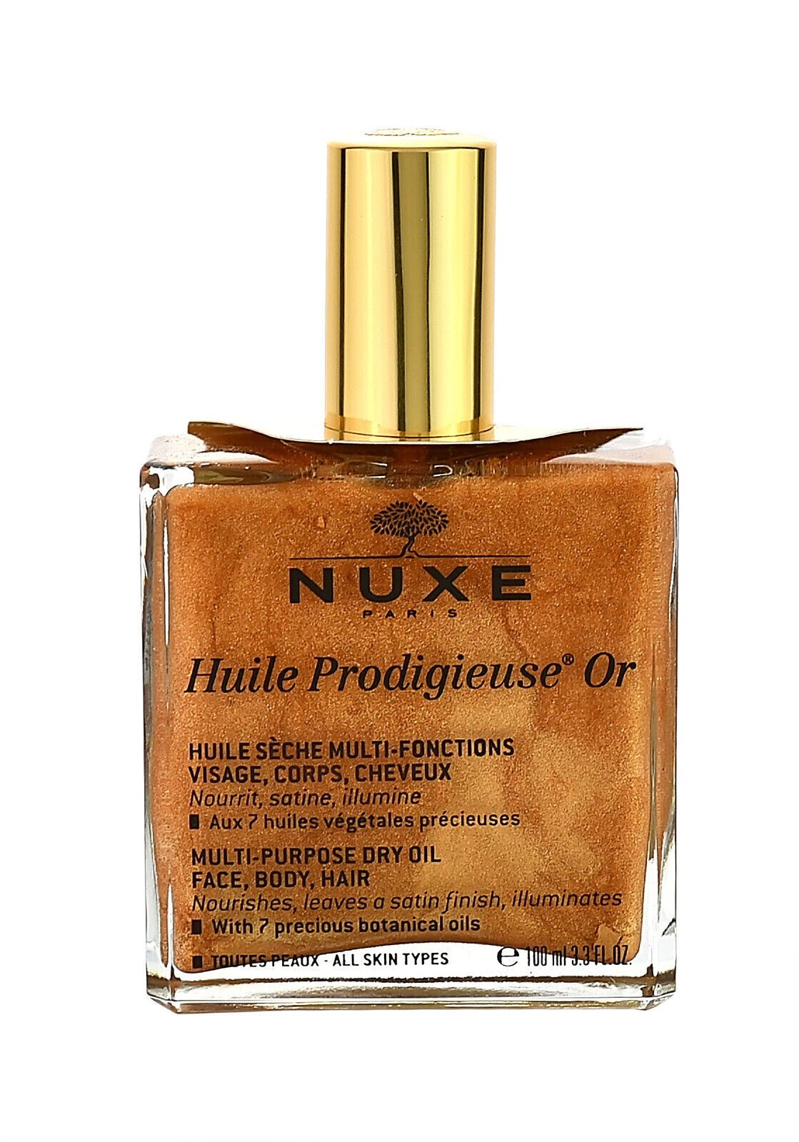 Nuxe Paris Körperöl Nuxe Multi-Purpose Dry Oil Face, Body, Hair 100ML günstig online kaufen