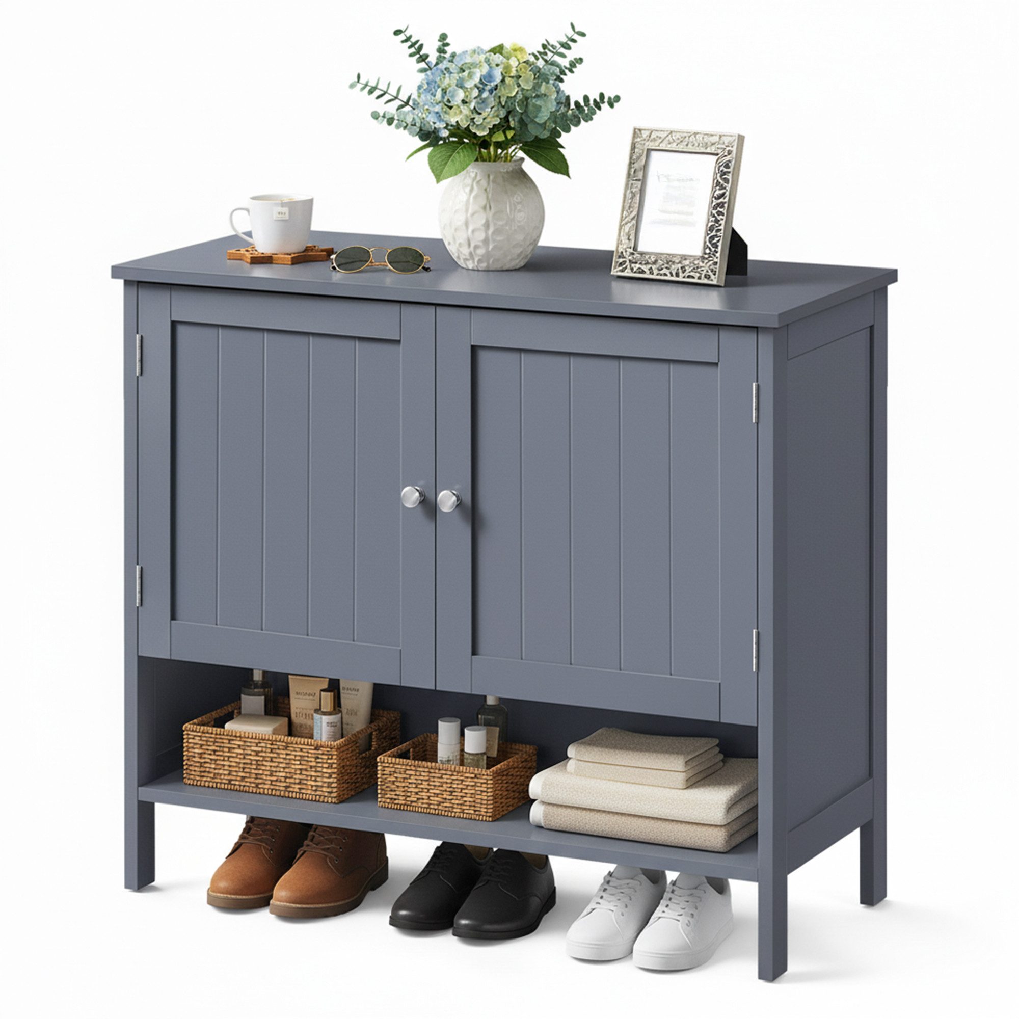 VASAGLE Schuhschrank zwei Größen: 35x120x70 cm & 35x85x70 cm