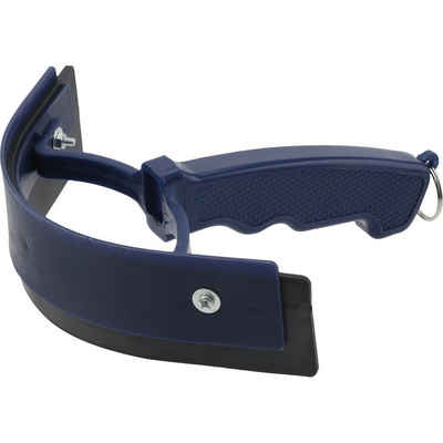 Horse Guard Striegel Schweißmesser aus Plastik - blau