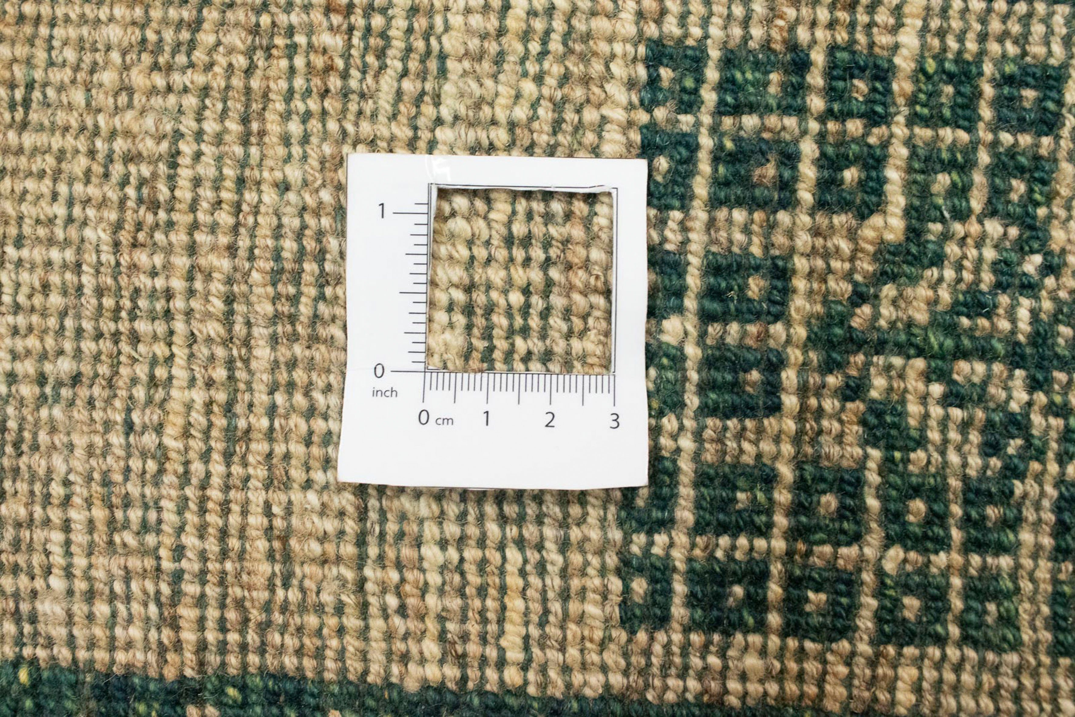 Höhe: - 188 151 mm, Wohnzimmer, - Handgeknüpft, Gabbeh 18 x - grün, cm Perser Zertifikat morgenland, mit Wollteppich Einzelstück rechteckig,