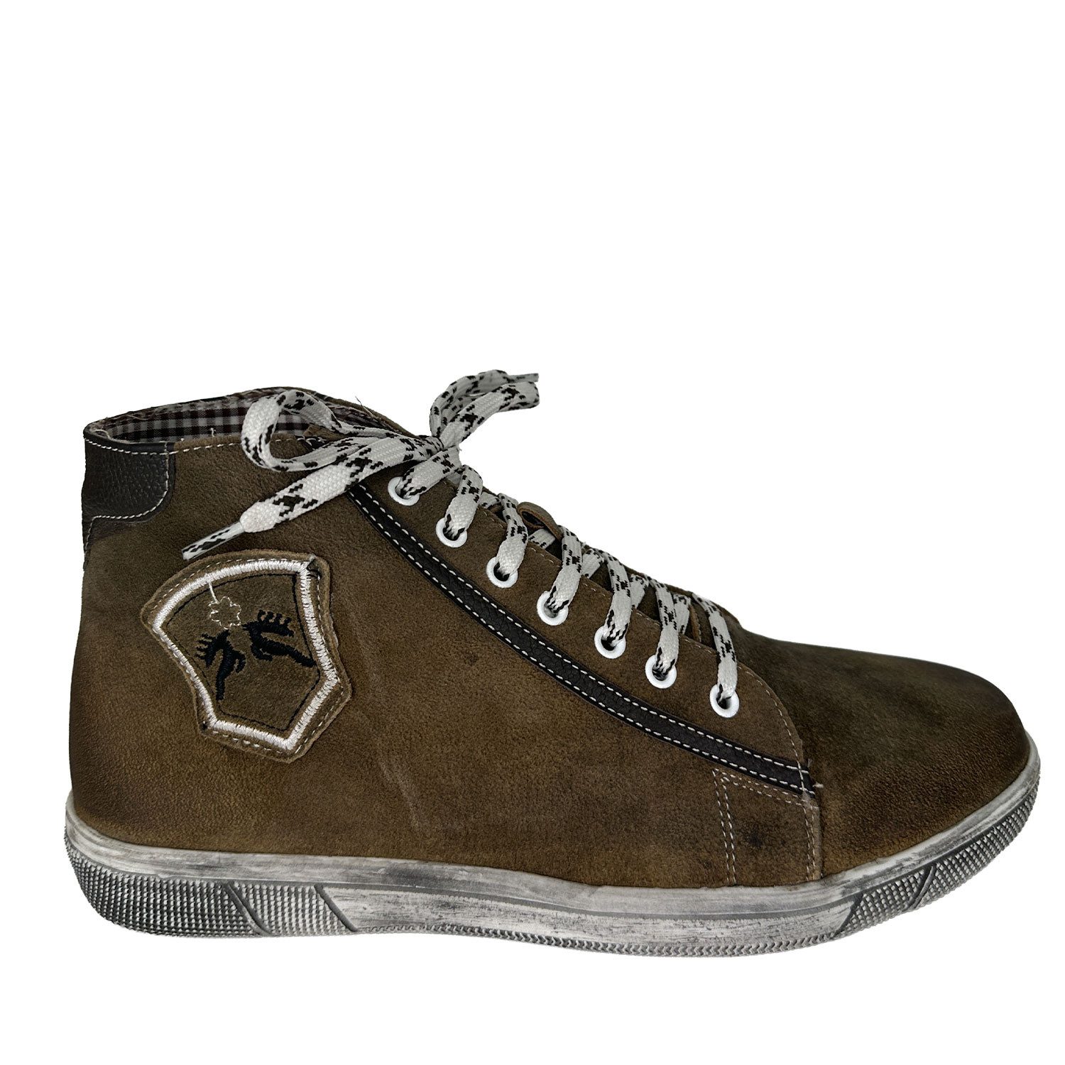 Maddox Herren Leder Trachtenschuhe "Marinus", Wood Braun Sneaker – Bild 4 von 5