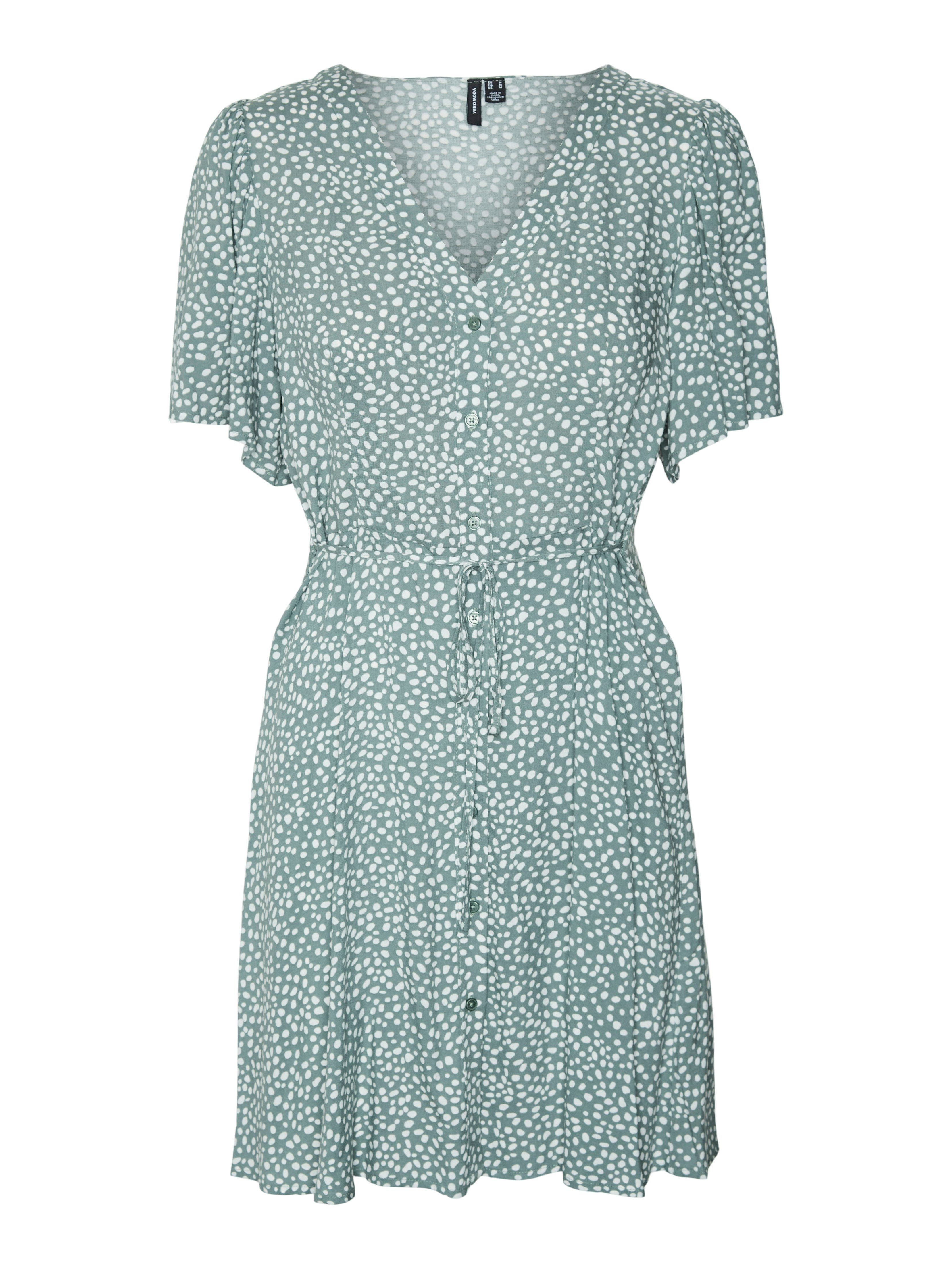 Minikleid VMCALBA SS SHORT DRESS WVN NOOS CUR