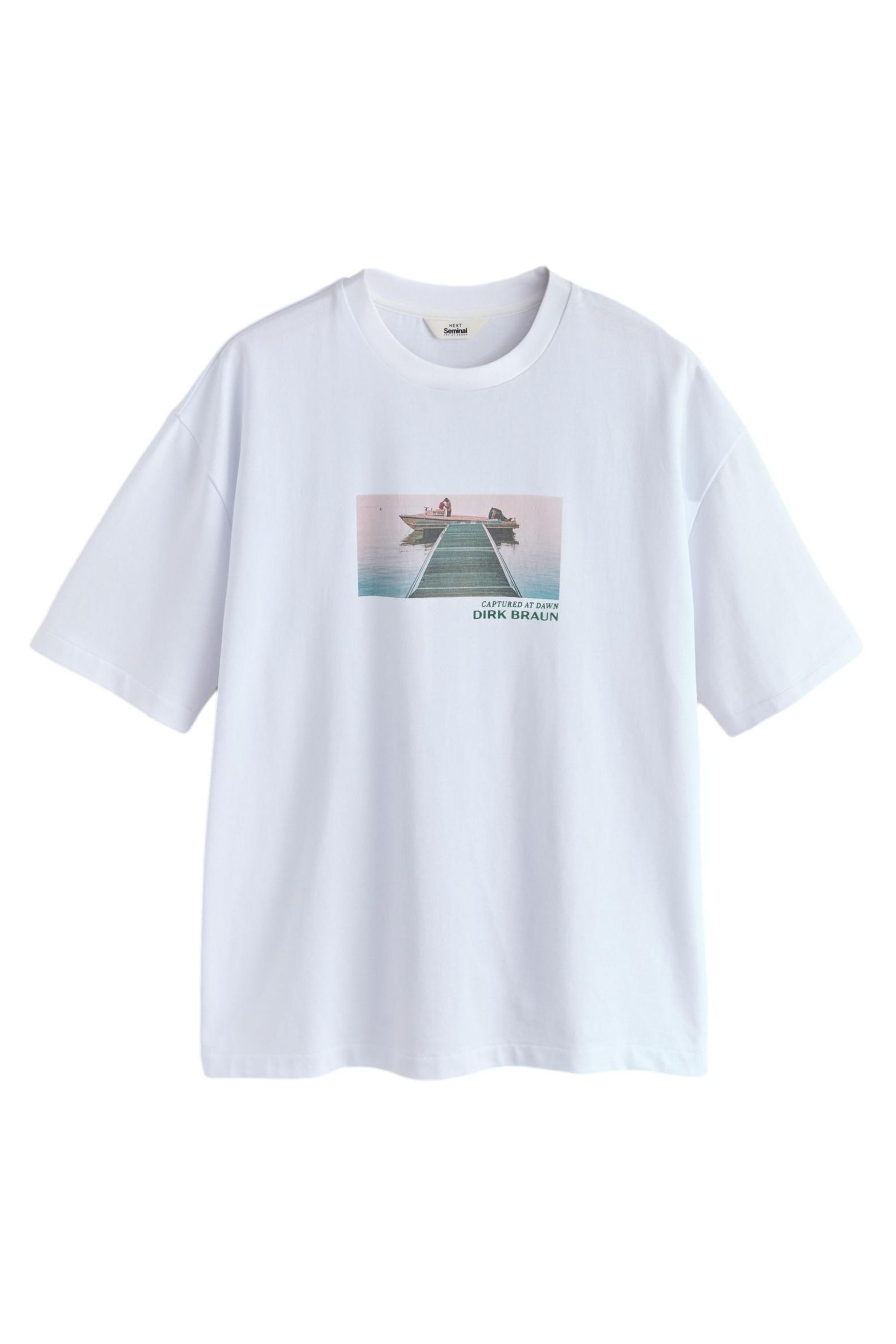 Next T-Shirt EDIT Dirk Braun Seminal T-Shirt mit Grafik (1-tlg)