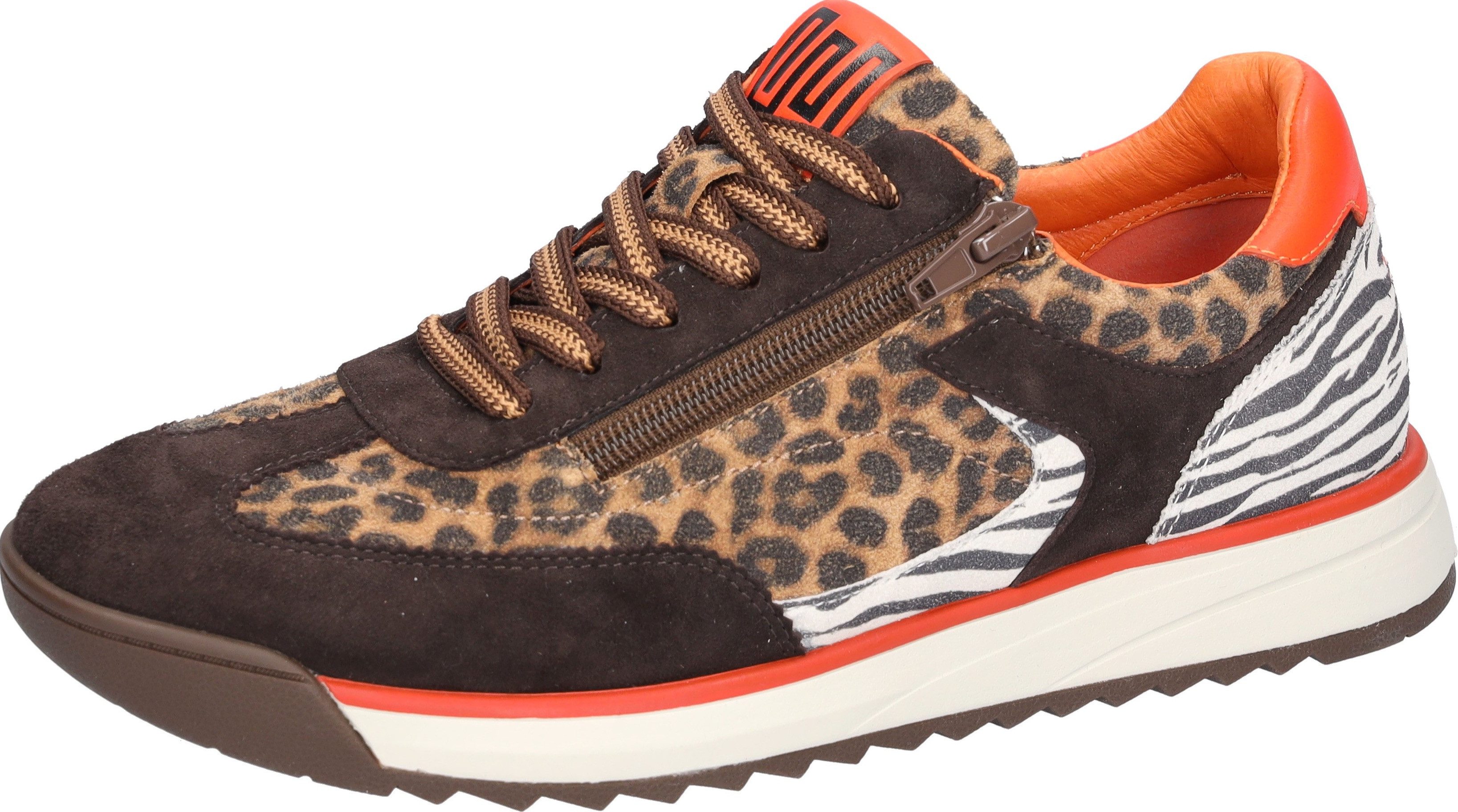 Waldläufer H-Carmen Sneaker Schnürschuh, Bequemschuh, Reißverschluss, in Komfortweite H
