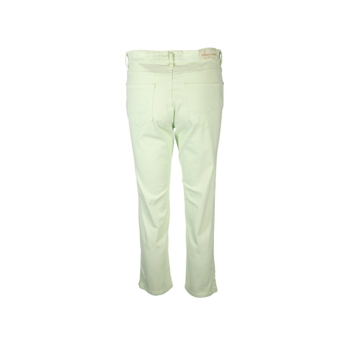 Zerres 5-Pocket-Jeans (1-tlg) mintgrün