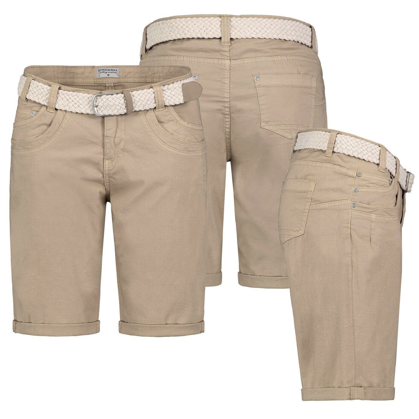 Stitch & Soul Bermudas Damen Short günstig online kaufen
