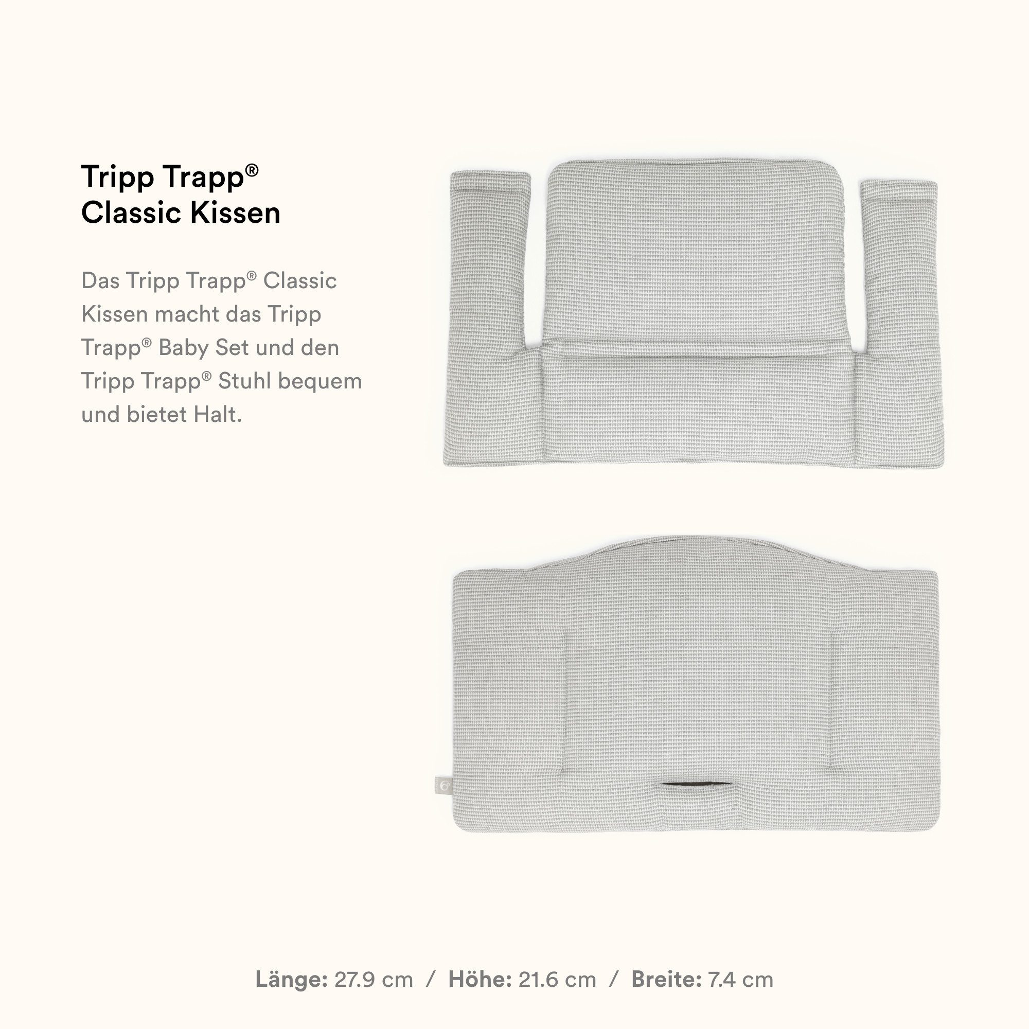 Stokke Hochstuhlauflage Kissen für den Kinderhochstuhl Tripp Trapp und Baby Set