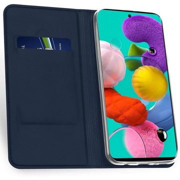 CoolGadget Handyhülle Magnet Case Handy Tasche für Samsung Galaxy A51 6,5 Zoll, Hülle Klapphülle Ultra Slim Flip Cover für Samsung A51 Schutzhülle