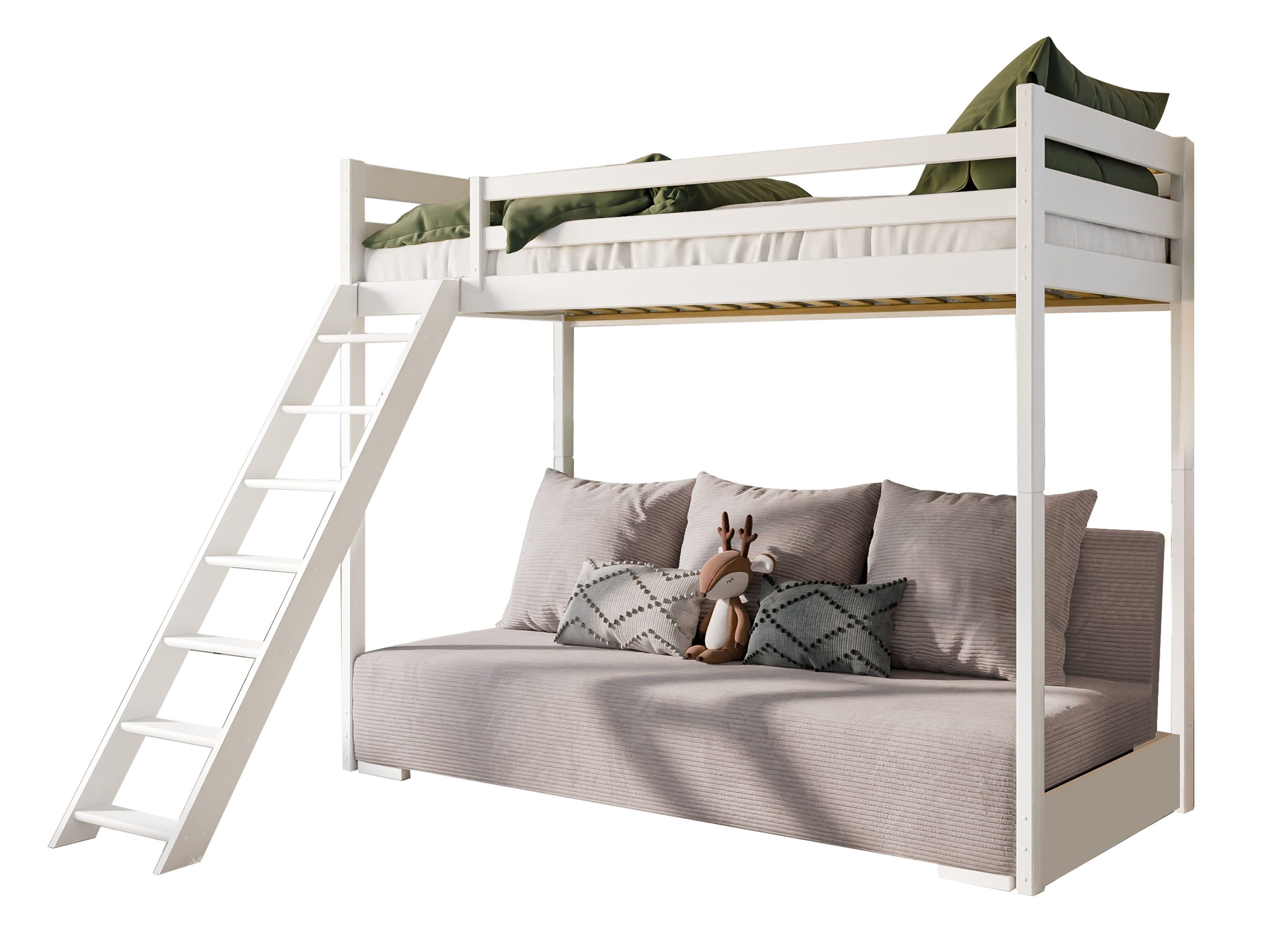 Kids Collective Hochbett 90x200 cm mit günstig online kaufen