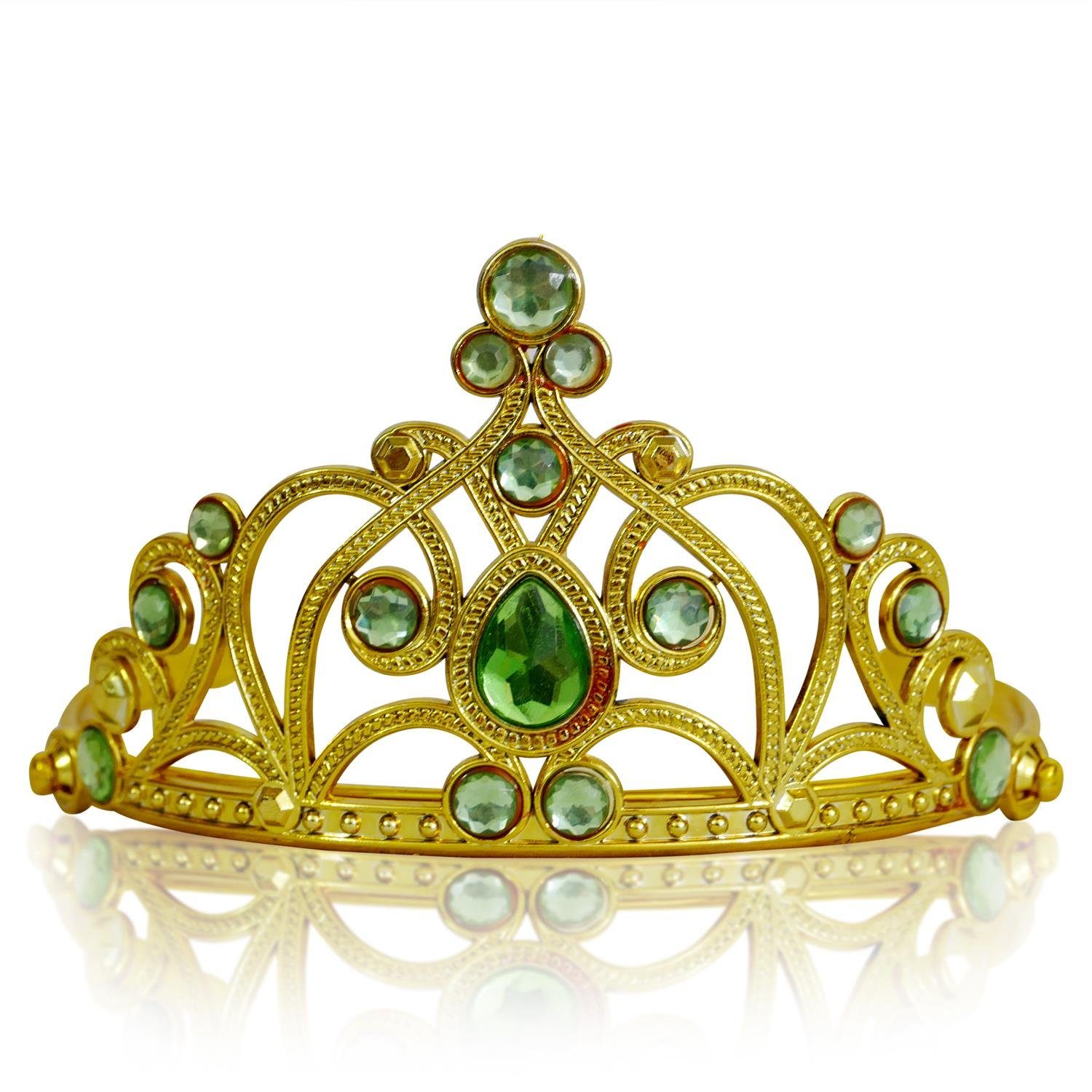 Katara Prinzessin-Kostüm Kinder Diadem Kopfschmuck Karneval Kostümzubehör, Kleid