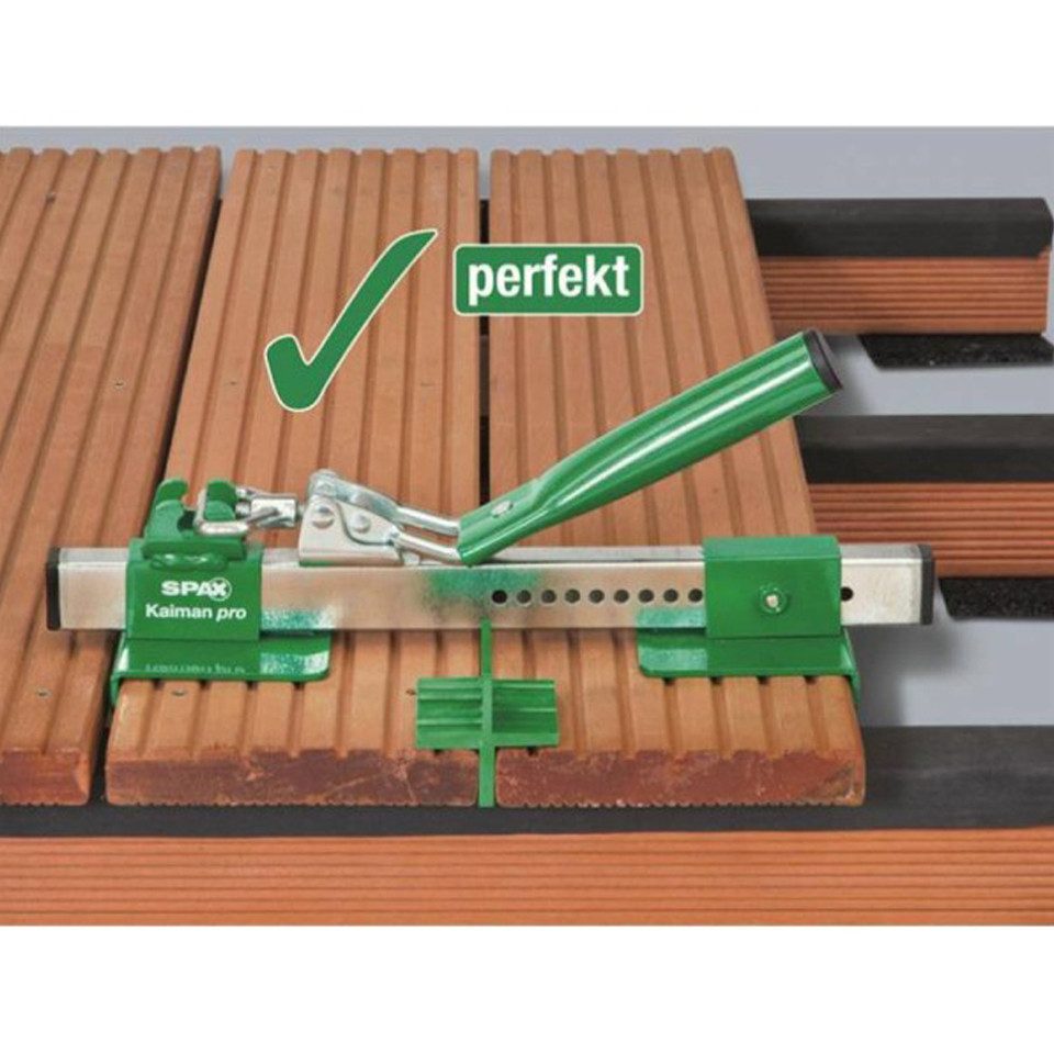 SPAX Terrassendielen SPAX Kaiman Pro Brettrichter-Set