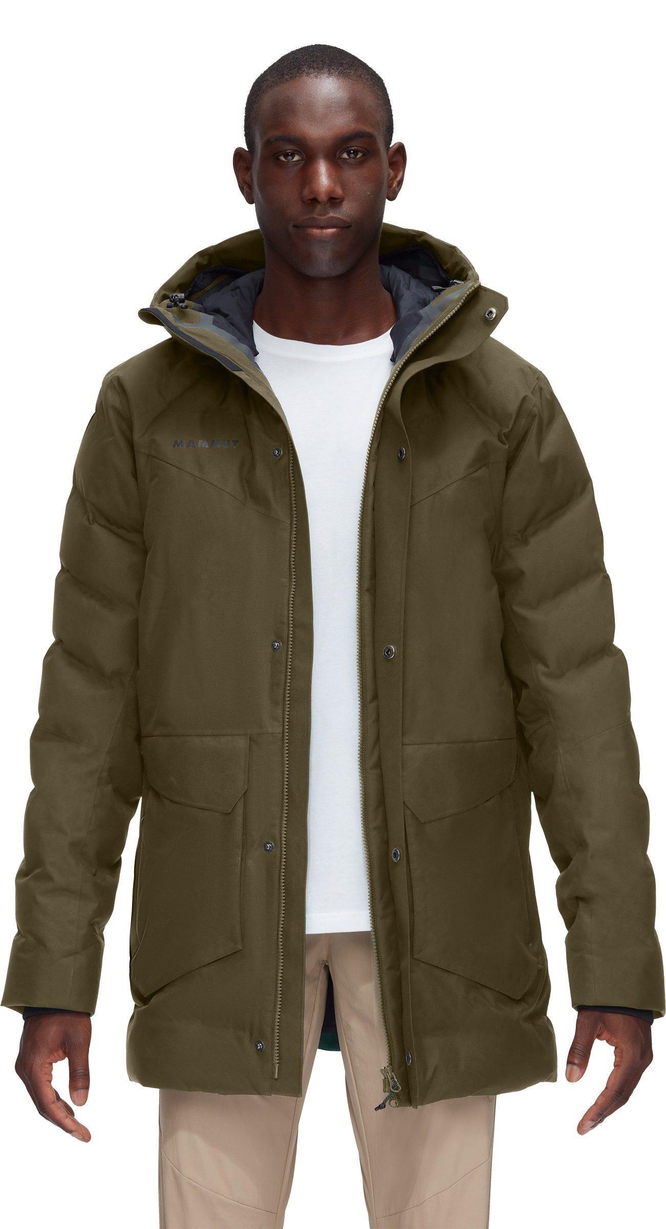 Mammut Parka Photics Hardshell Thermo (lasergeschweisst, wasserdicht, Daunenjacke)