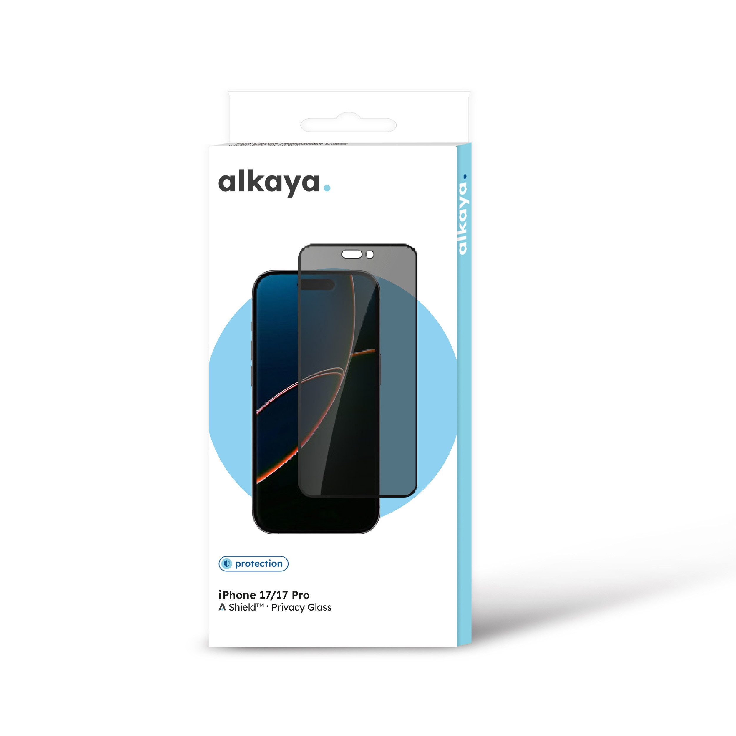 alkaya. Displayschutzglas Blickschutz Panzerglas Schutzfolie Displayschutzfolie Schutzglas für iPhone 17 iPhone 17/17Pro iPhone 17 Air, Sichtschutz, Privacy, Fo – Bild 2 von 2