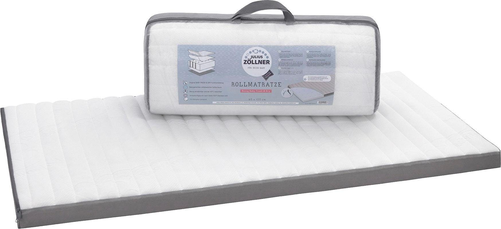 Kindermatratze Travelsoft Premium, Julius Zöllner, 5 cm hoch, rollbare Reis günstig online kaufen