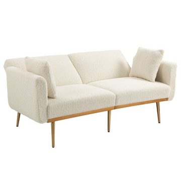 HAUSS SPLOE Sofa Einzelsofa Schlafsofa 2-Sitzer Sofa Kindersofa, 65.35*30.71*30.31zoll, Hochwertige Verarbeitung