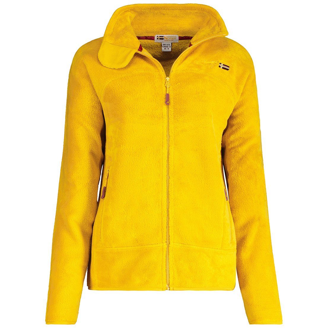 Geographical Norway Fleecejacke Damen, leicht zu tragen, wärmend, flauschig