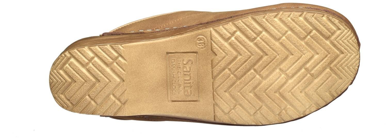 Sanita Sanita Original Segan Cognac Clog