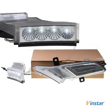 Vinstar KFZ-Ersatzleuchte 2x LED Seiten Blinker DRL Tagfahrlicht für PORSCHE, kompatibel mit: PORSCHE Cayenne 955 Facel 2007-2010