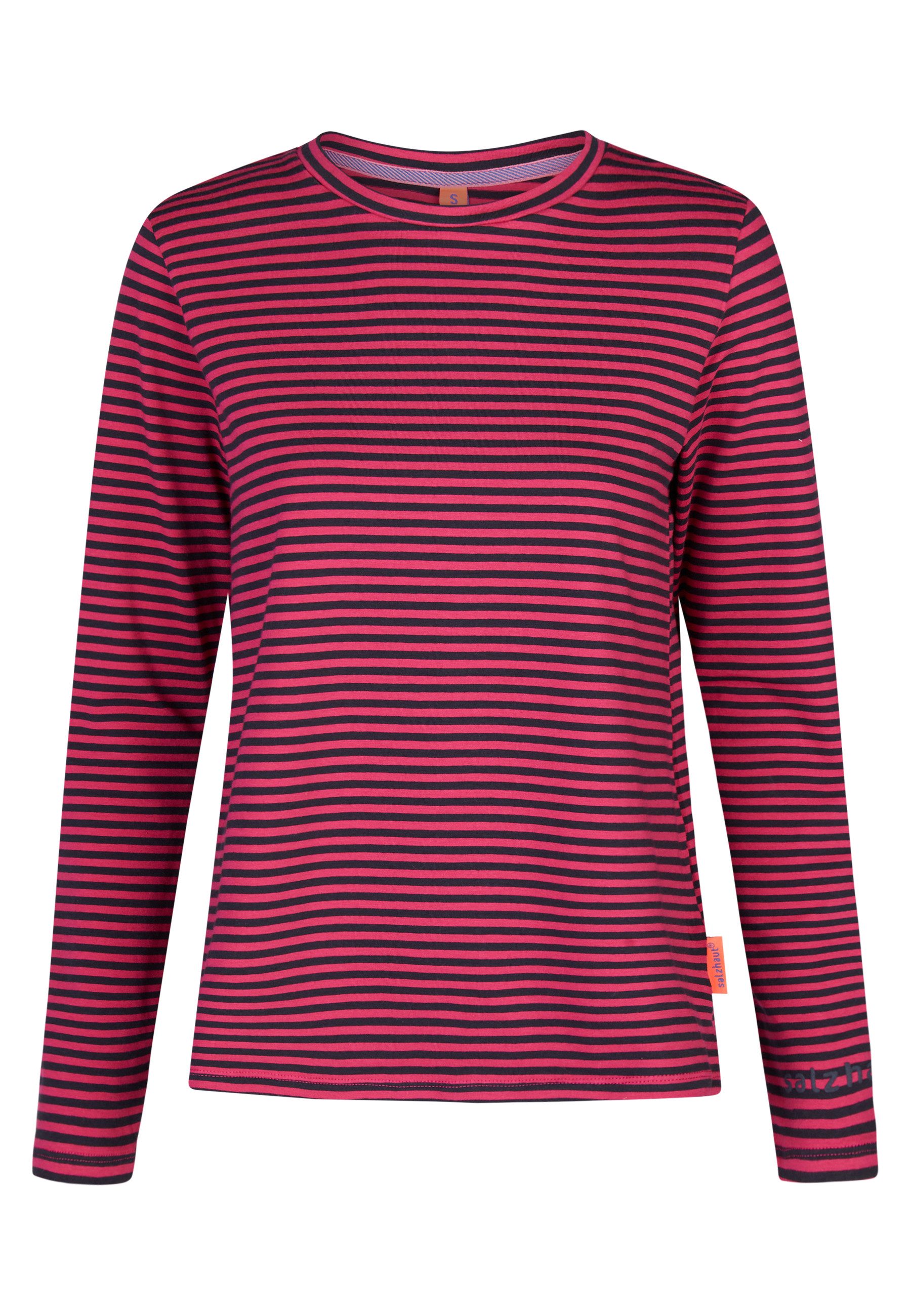 salzhaut Longsleeve VOSS Damen normale Passform, Relaxed-Fit bequemes Langa günstig online kaufen