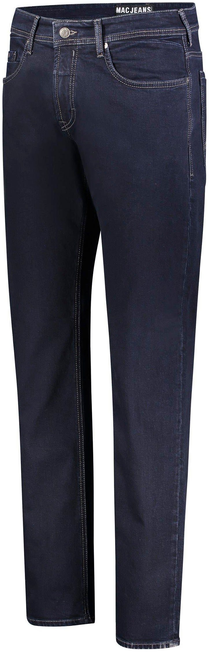 Ben rinsed MAC blue Regular-fit-Jeans black