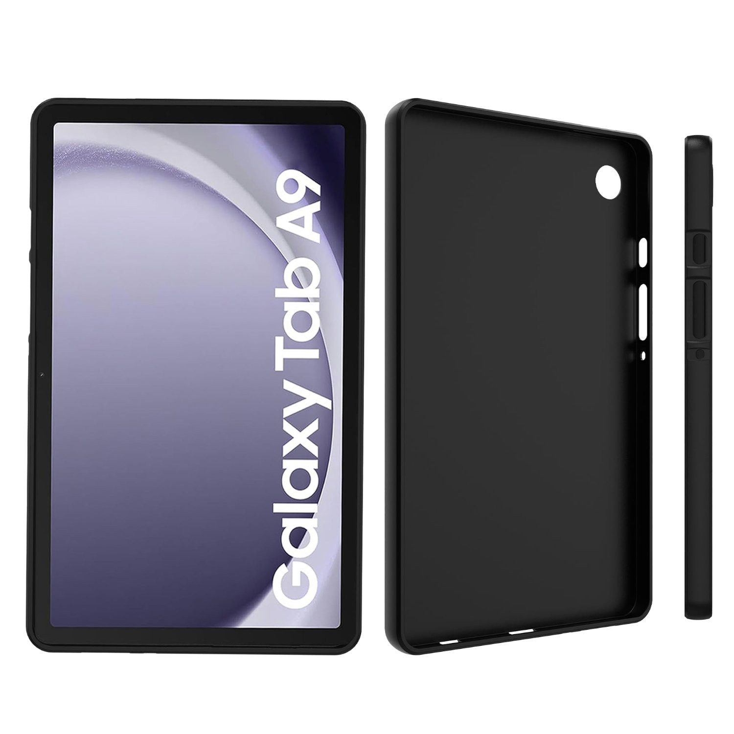 Wigento Tablet-Hülle Für Samsung Galaxy Tab A9 Tablet Tasche Hülle TPU Silikon Cover