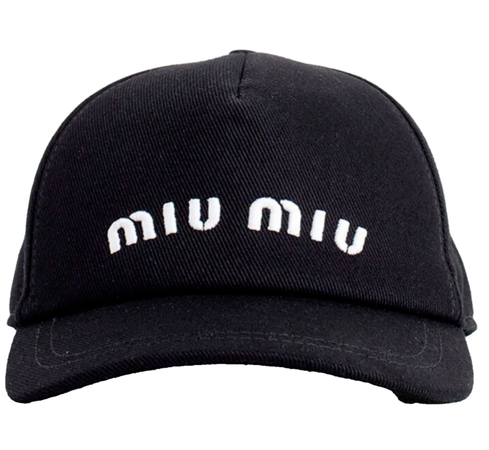 Miu Miu Baseball Cap Basebalkappe Kappe Mütze Logo Cap Logostickerei auf de günstig online kaufen